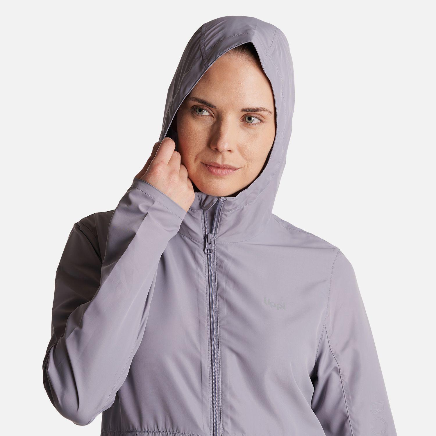 Chaqueta Mujer  Nightfall WindBreaker Hoody Jacket Morado Claro Lippi-4