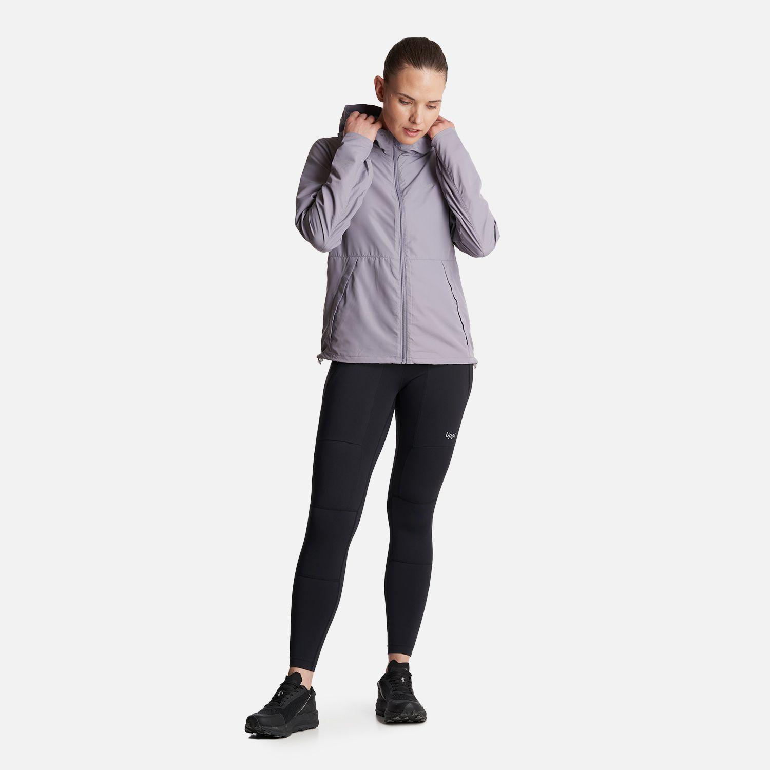 Chaqueta Mujer  Nightfall WindBreaker Hoody Jacket Morado Claro Lippi-8