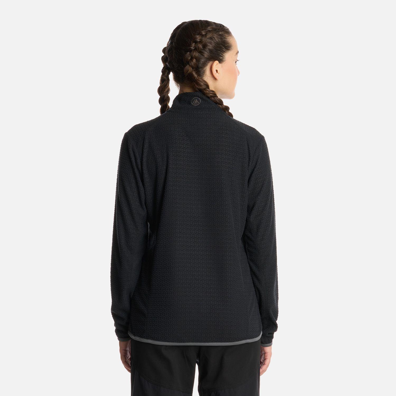 Polerón Teen Girl Mild Nano-F 14 Zip Negro Lippi I25-2