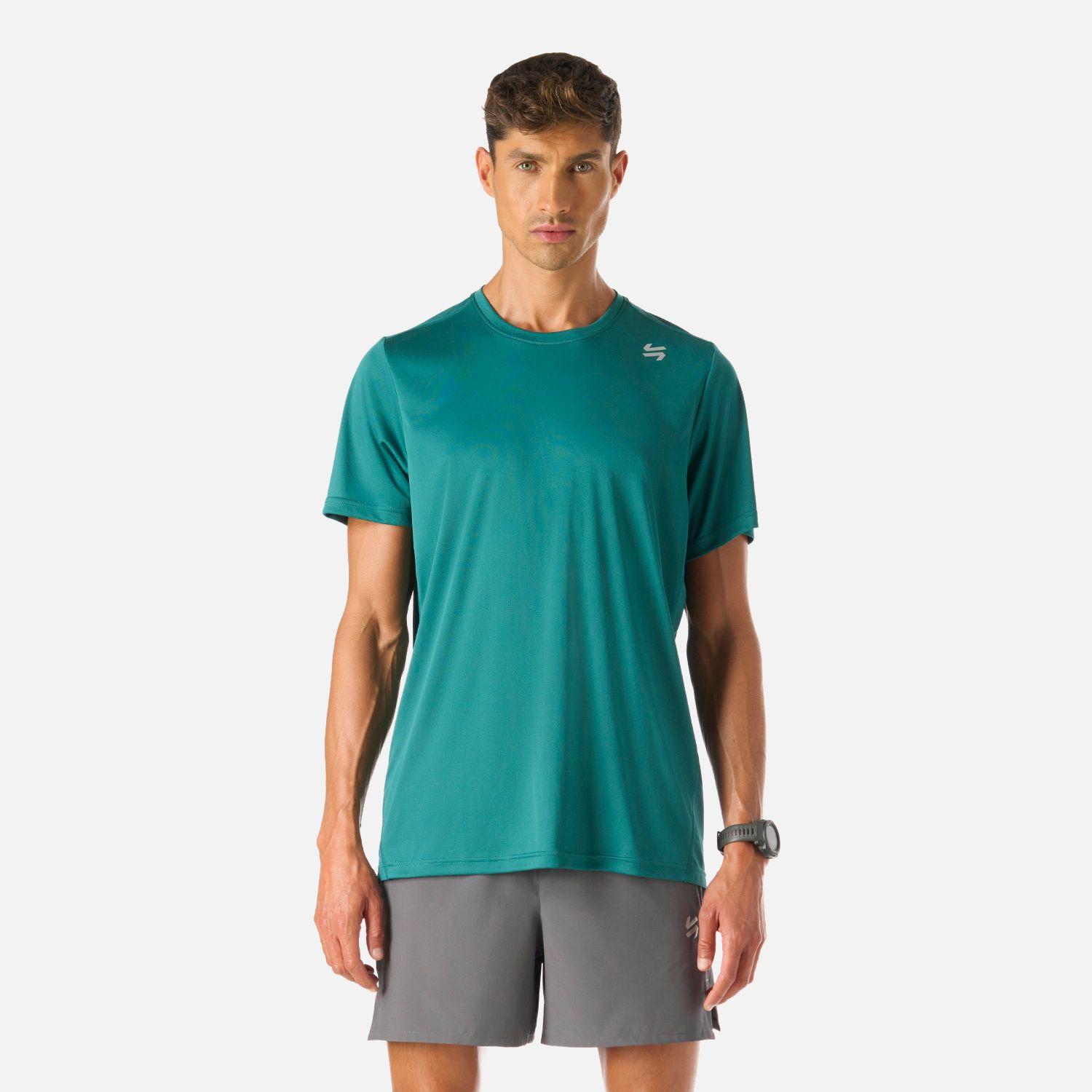 Polera Hombre Tempo Advanced T-Shirt Petroleo Vulcano-0