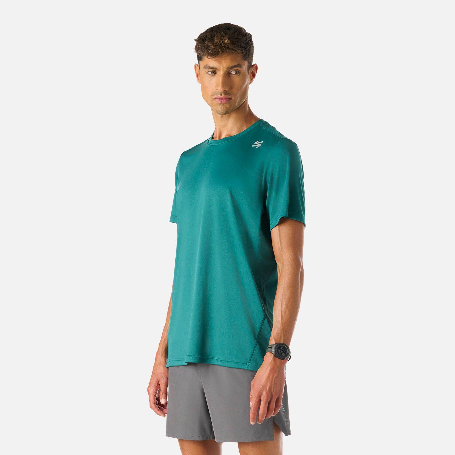 Polera Hombre Tempo Advanced T-Shirt Petroleo Vulcano-1