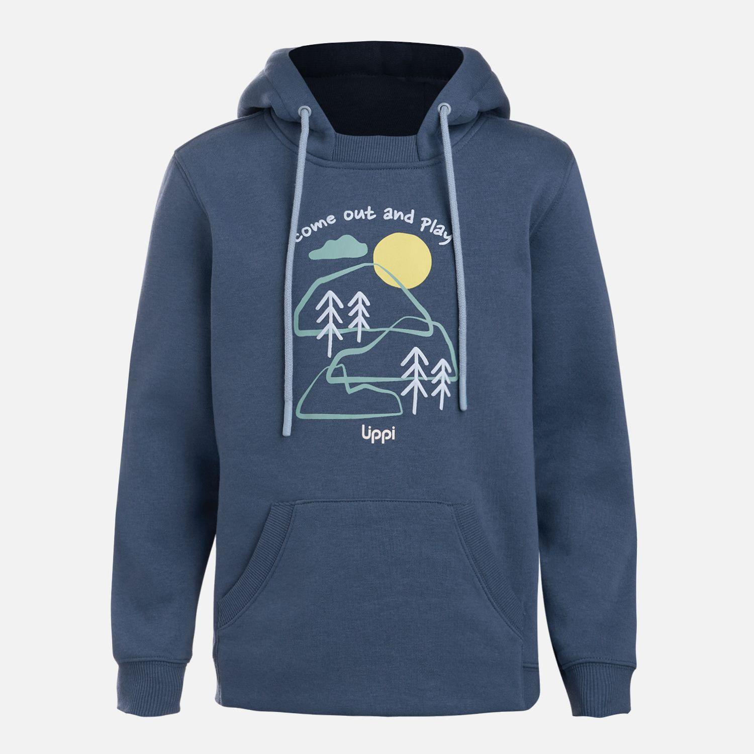 Polerón Niño Insigne Hoody Sweatshirt Azul oscuro Lippi V26-6