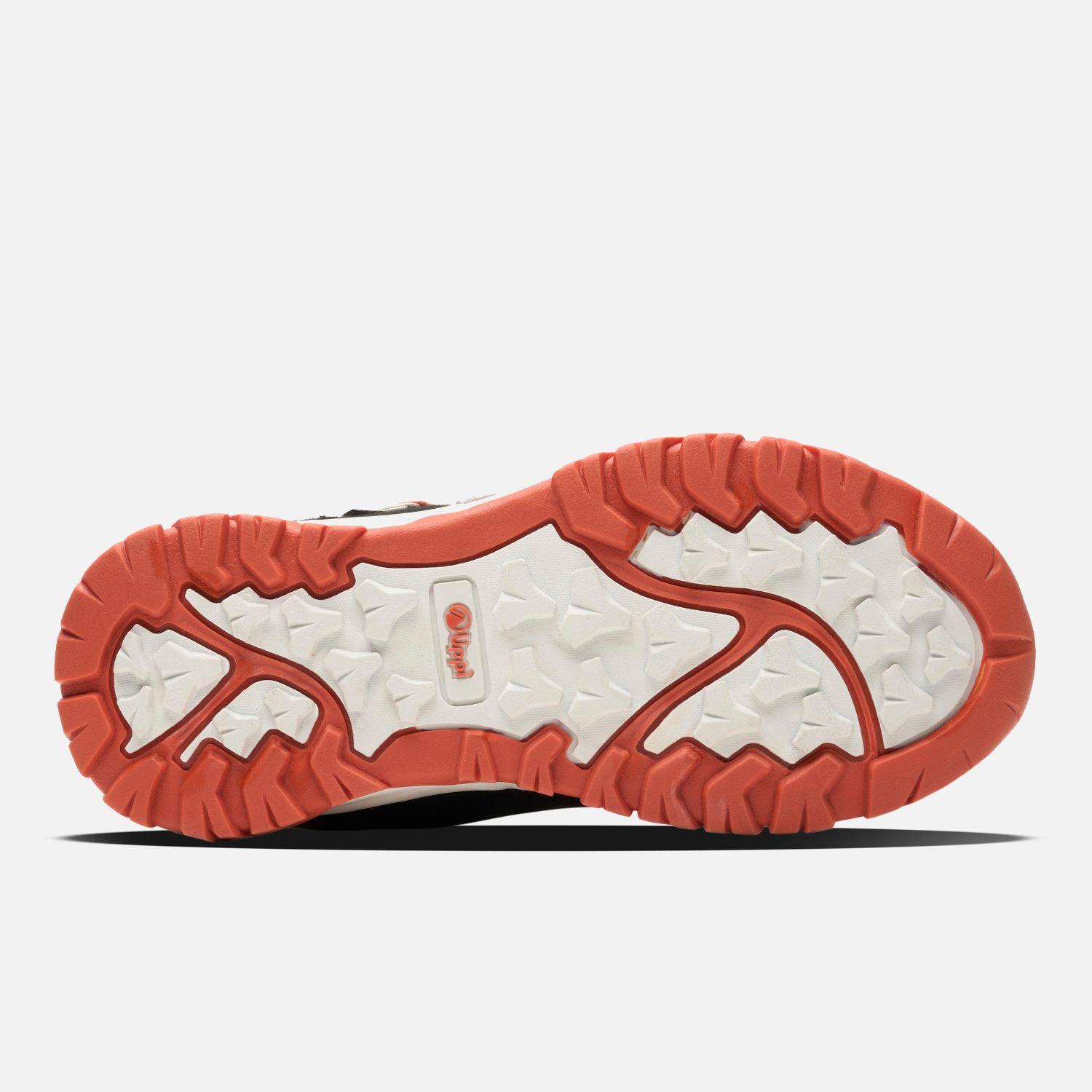 Zapato Niño Tellus Low Kids Negro / Naranjo Lippi V26-2