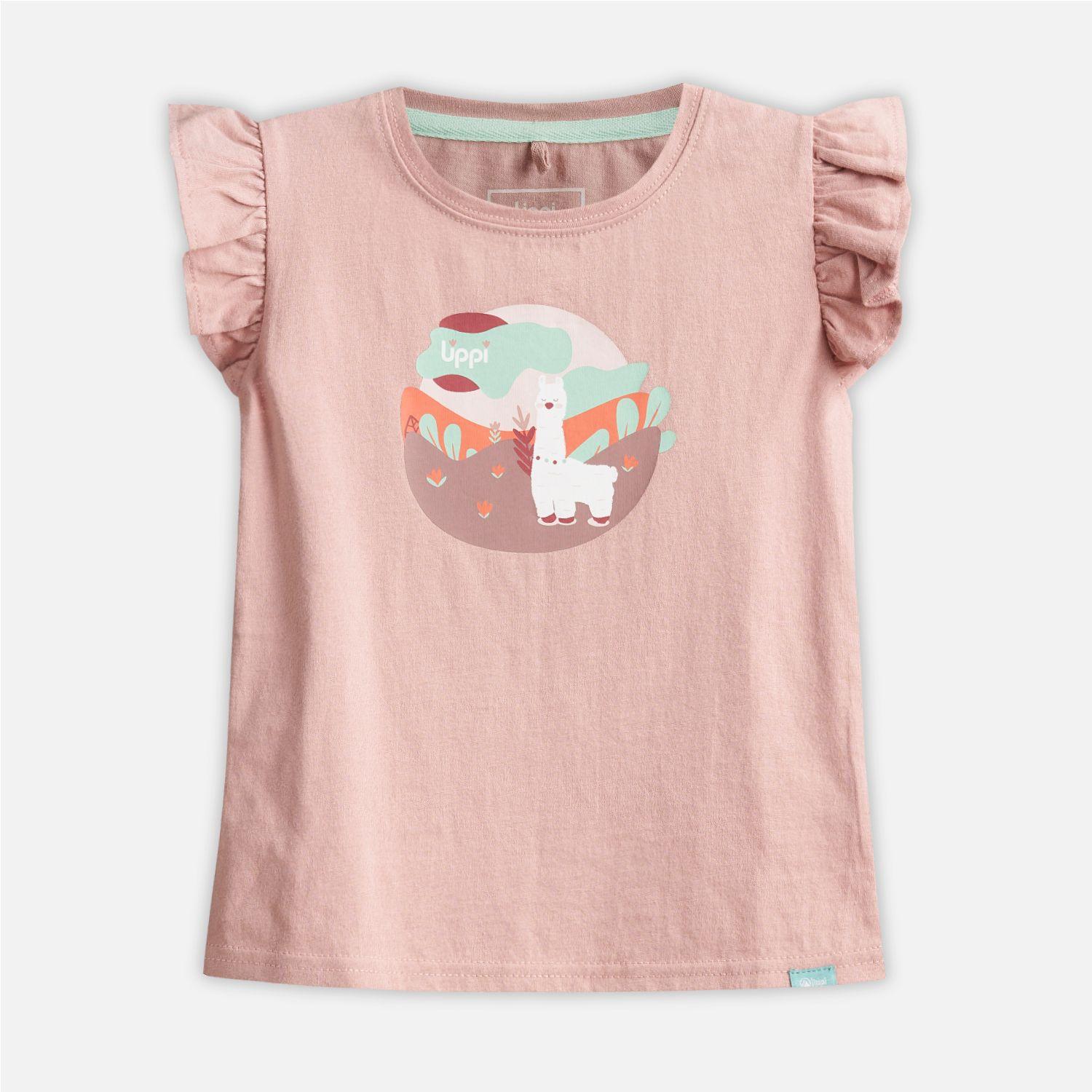 Polera Baby Girl Alpaca T-Shirt Rosa Lippi-0