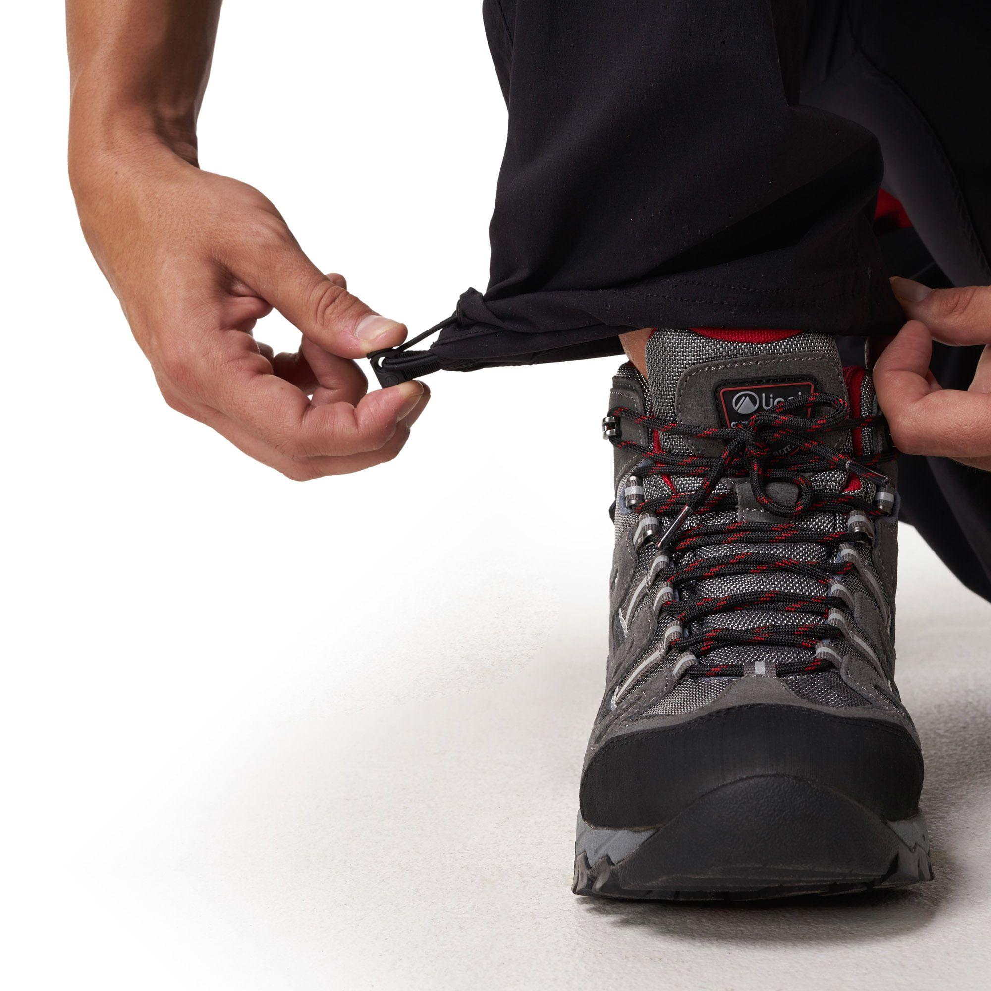 Pantalon Hombre Trail Q-Dry Pants Negro Lippi I19-6