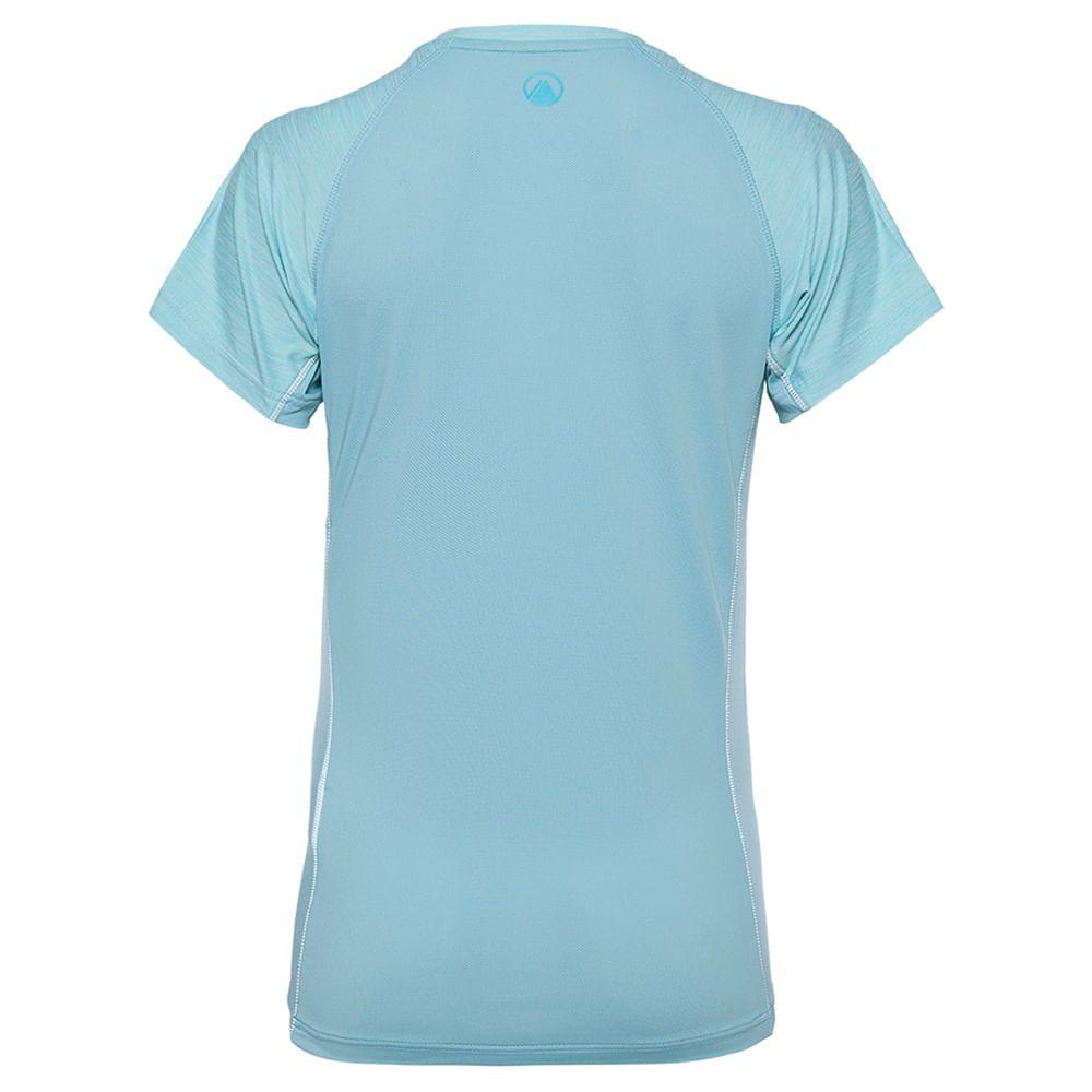 Polera Mujer Fury T-Shirt Melange  Turquesa Lippi-1
