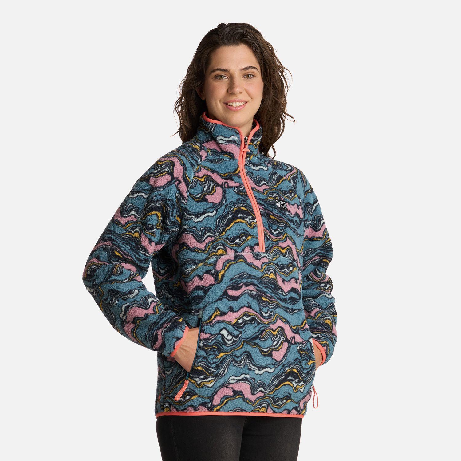 Polar Mujer Fogon Print Petroleo Haka Honu V26-1
