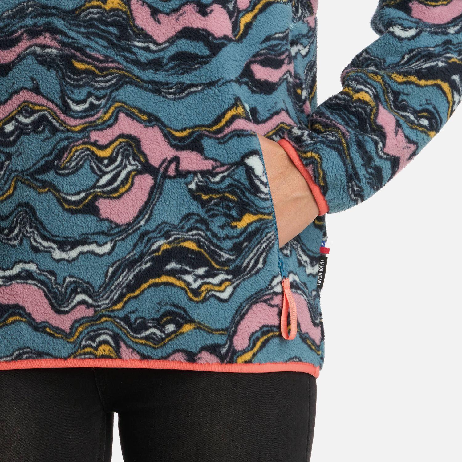 Polar Mujer Fogon Print Petroleo Haka Honu V26-4