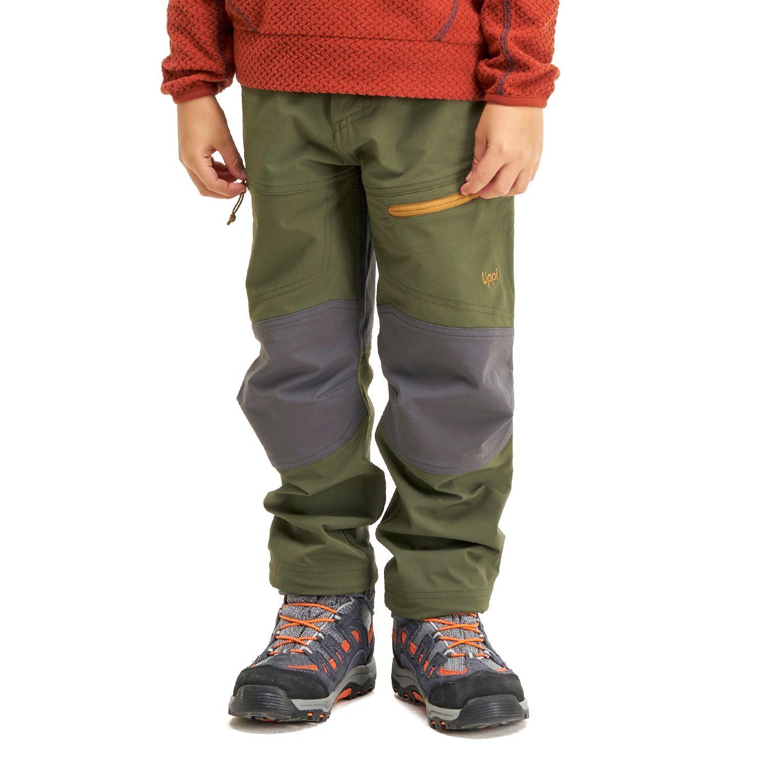 Pantalon Niño Pioneer Q-Dry Pant Verde Militar Lippi-1