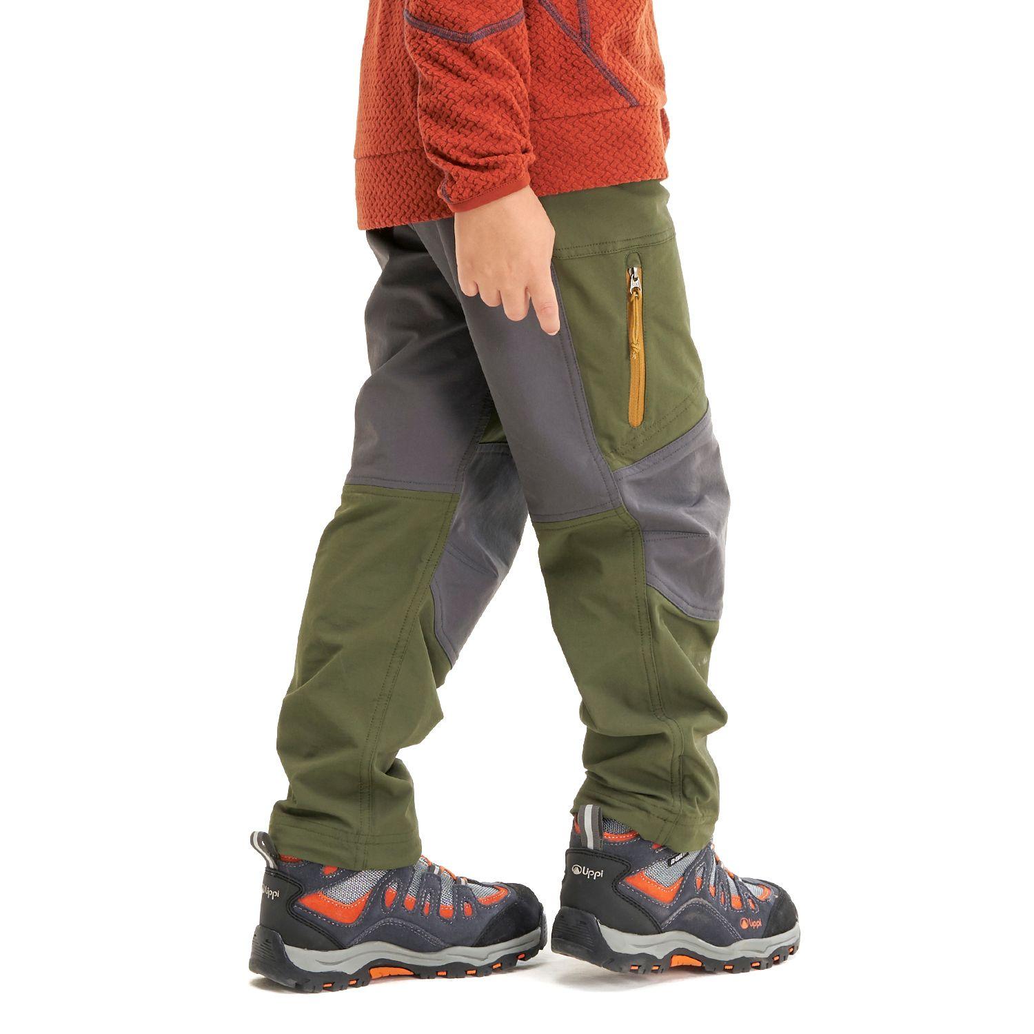 Pantalon Niño Pioneer Q-Dry Pant Verde Militar Lippi-2