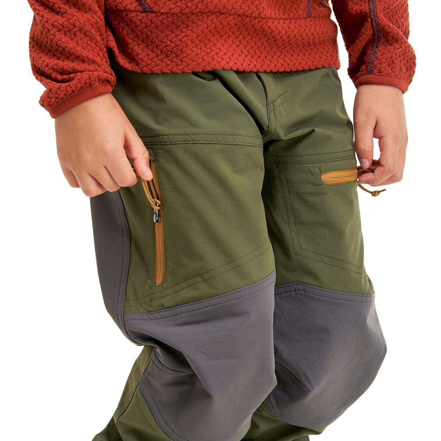 Pantalon Niño Pioneer Q-Dry Pant Verde Militar Lippi-4