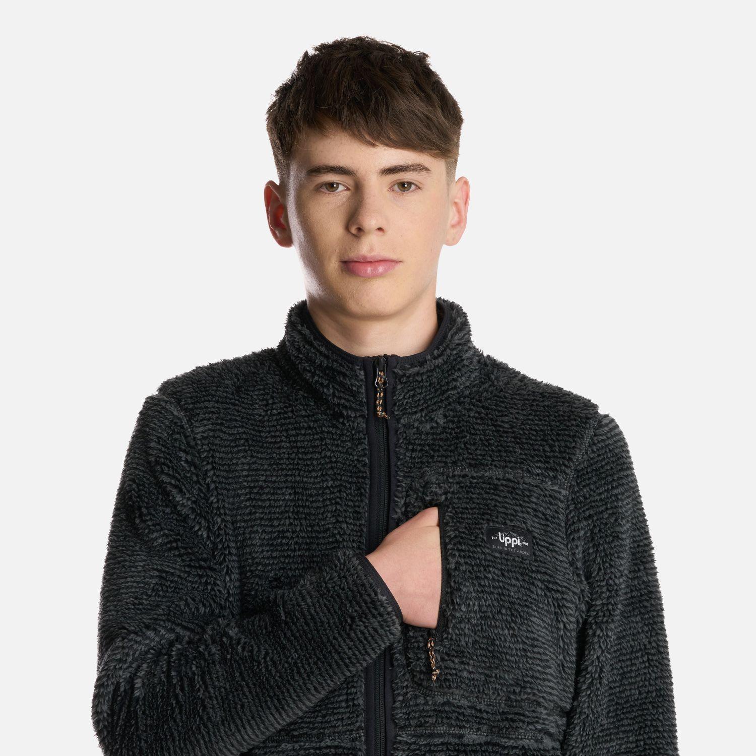 Polar Teen Boy Ferret Shaggy-Pro Jacket Negro Lippi I25-3