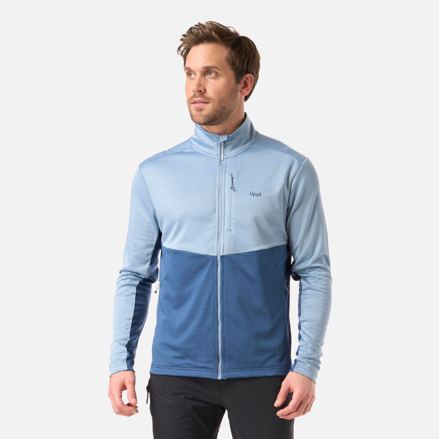 Polerón Hombre Numan Nano-F Sweatshirt Azul Piedra Lippi V26-0