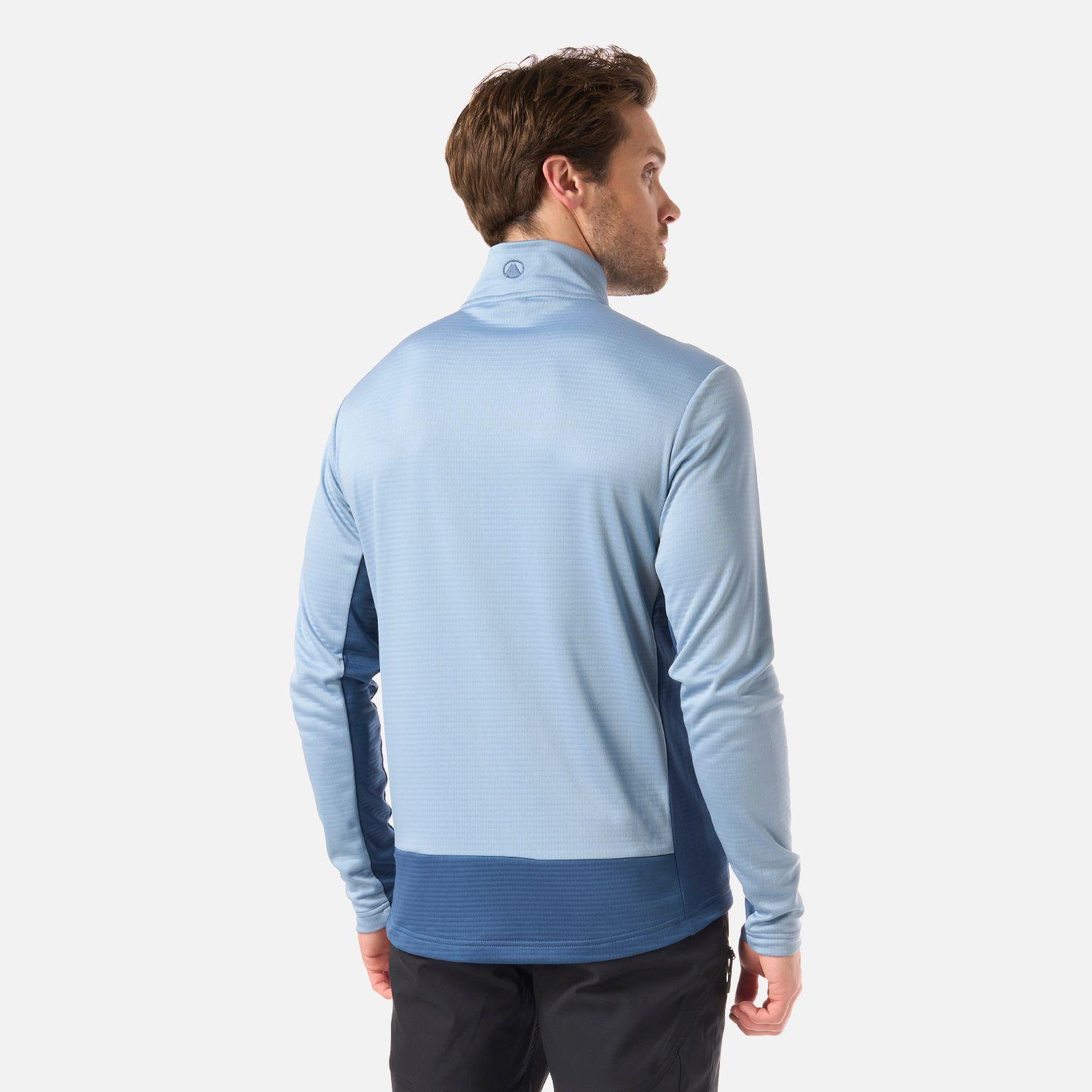 Polerón Hombre Numan Nano-F Sweatshirt Azul Piedra Lippi V26-2