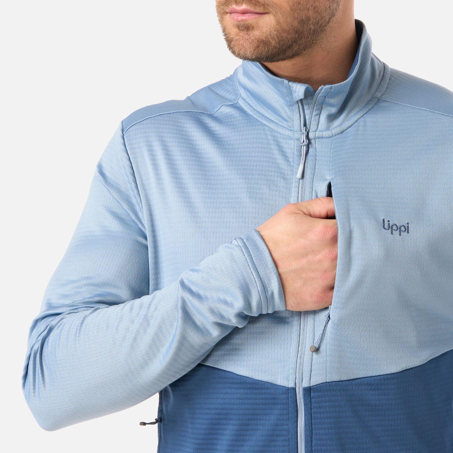Polerón Hombre Numan Nano-F Sweatshirt Azul Piedra Lippi V26-4