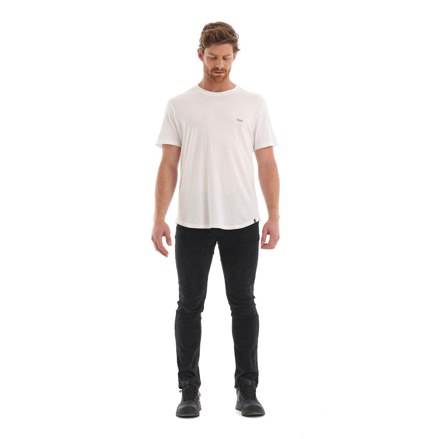 Polera Hombre Lens UV-Stop T-Shirt Blanco Lippi-8