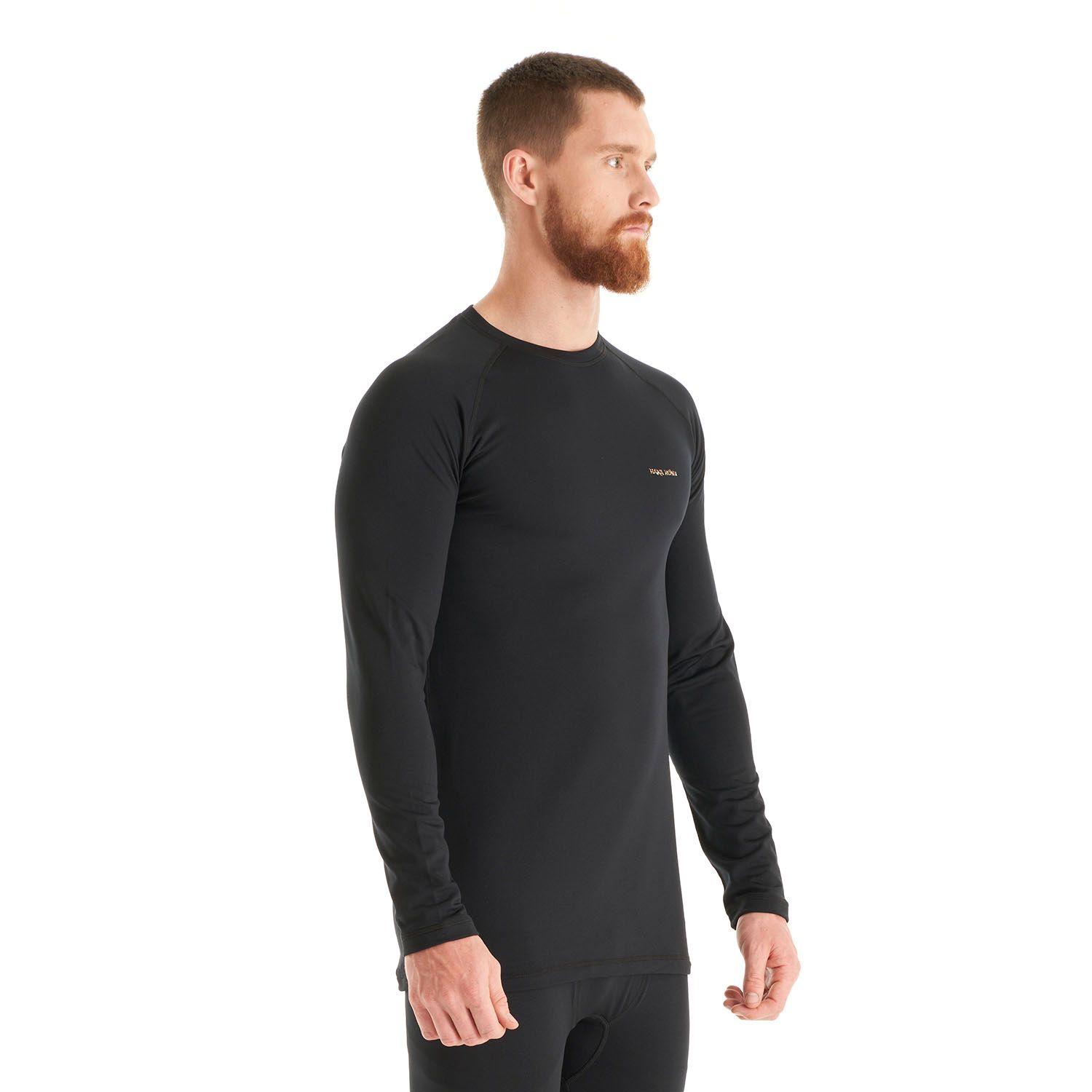 Primera Capa Hombre Huemul Top Negro Haka Honu I25-2