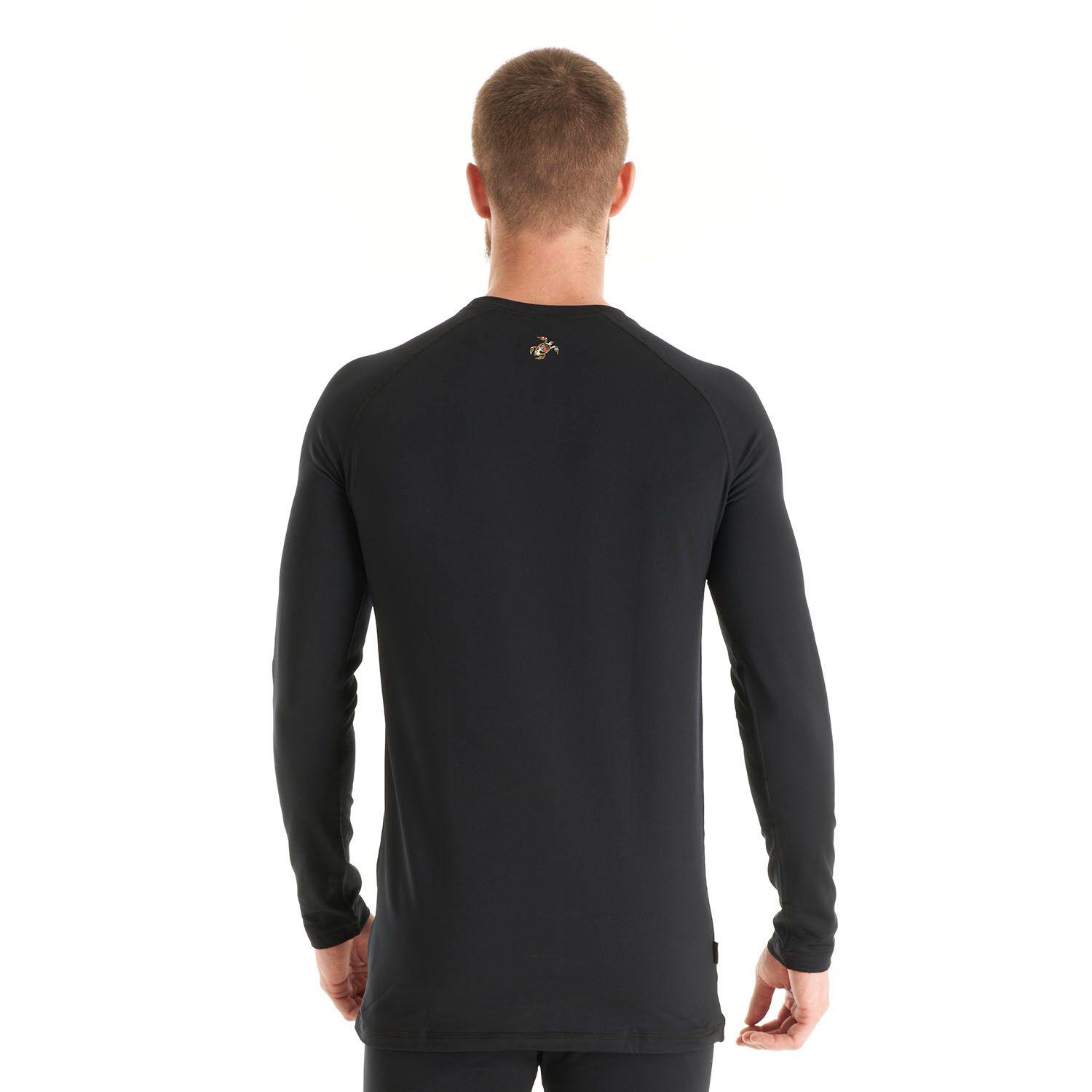 Primera Capa Hombre Huemul Top Negro Haka Honu I25-5
