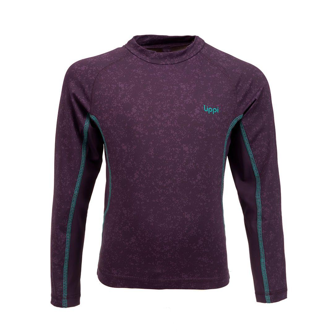 Traje de Baño Niña Sun Pro Long Sleeve T-Shirt Purpura Lippi-0