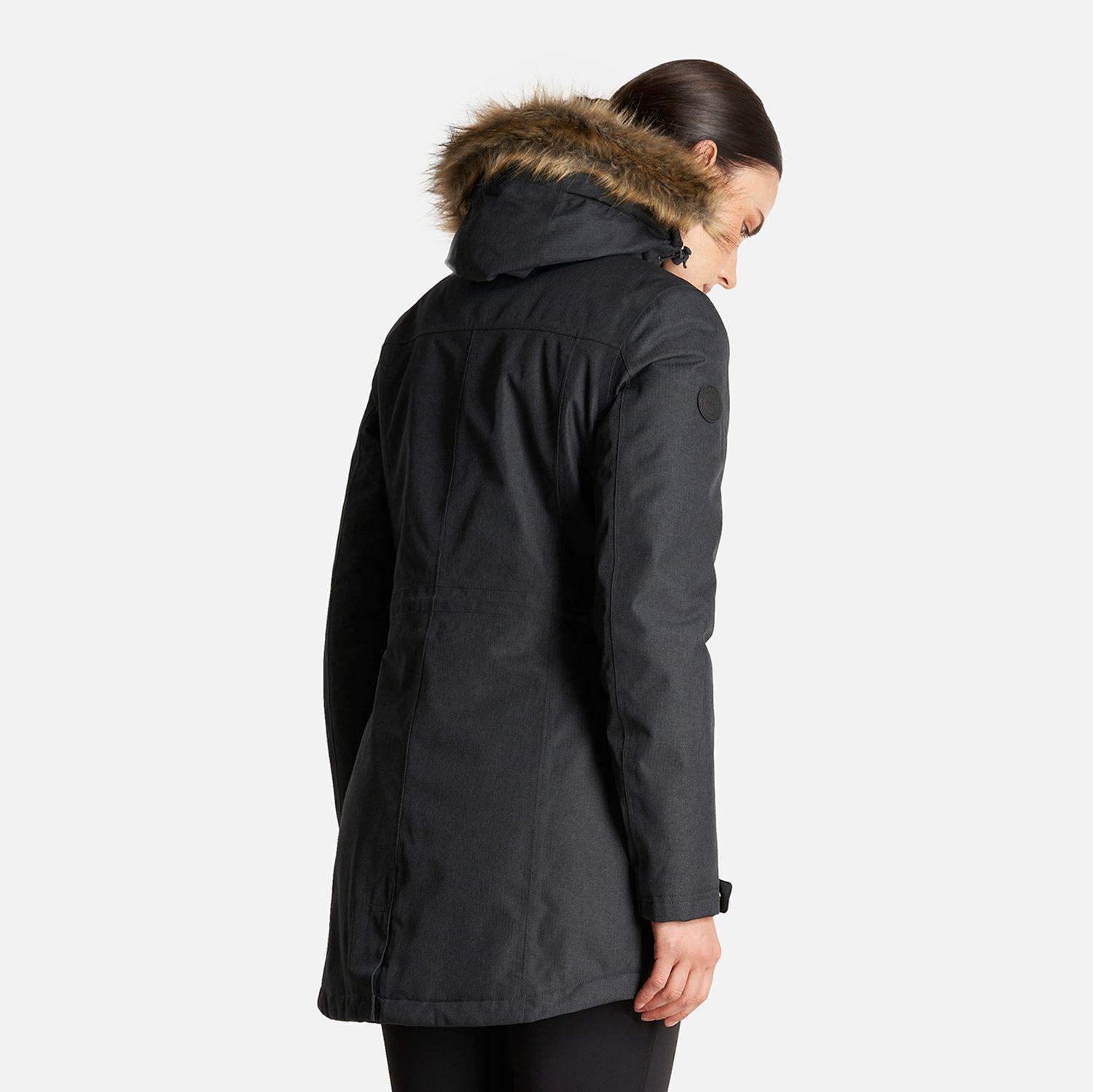 Chaqueta Mujer Roble B-Dry Hoody Jacket Negro Lippi I24-4