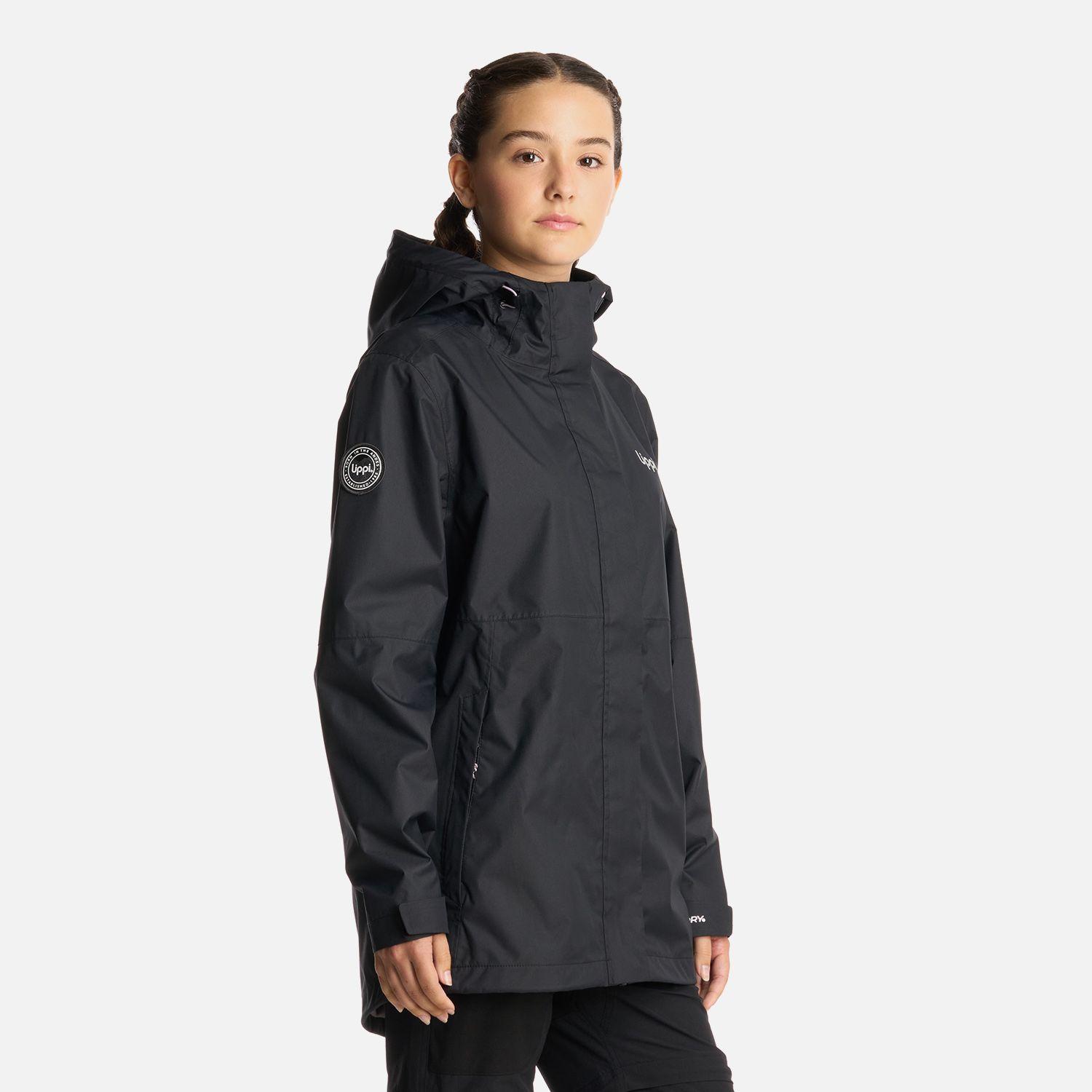 Chaqueta Teen Girl Blizzard B-Dry Hoody Negro Lippi I25-1