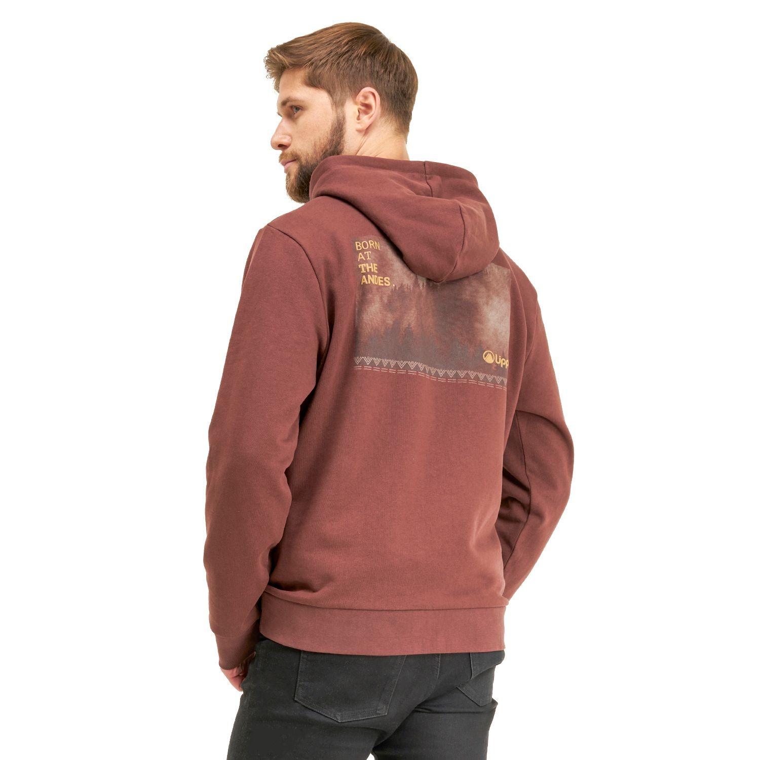 Poleron Hombre Insigne Hoody Sweatshirt Cafe Lippi-2