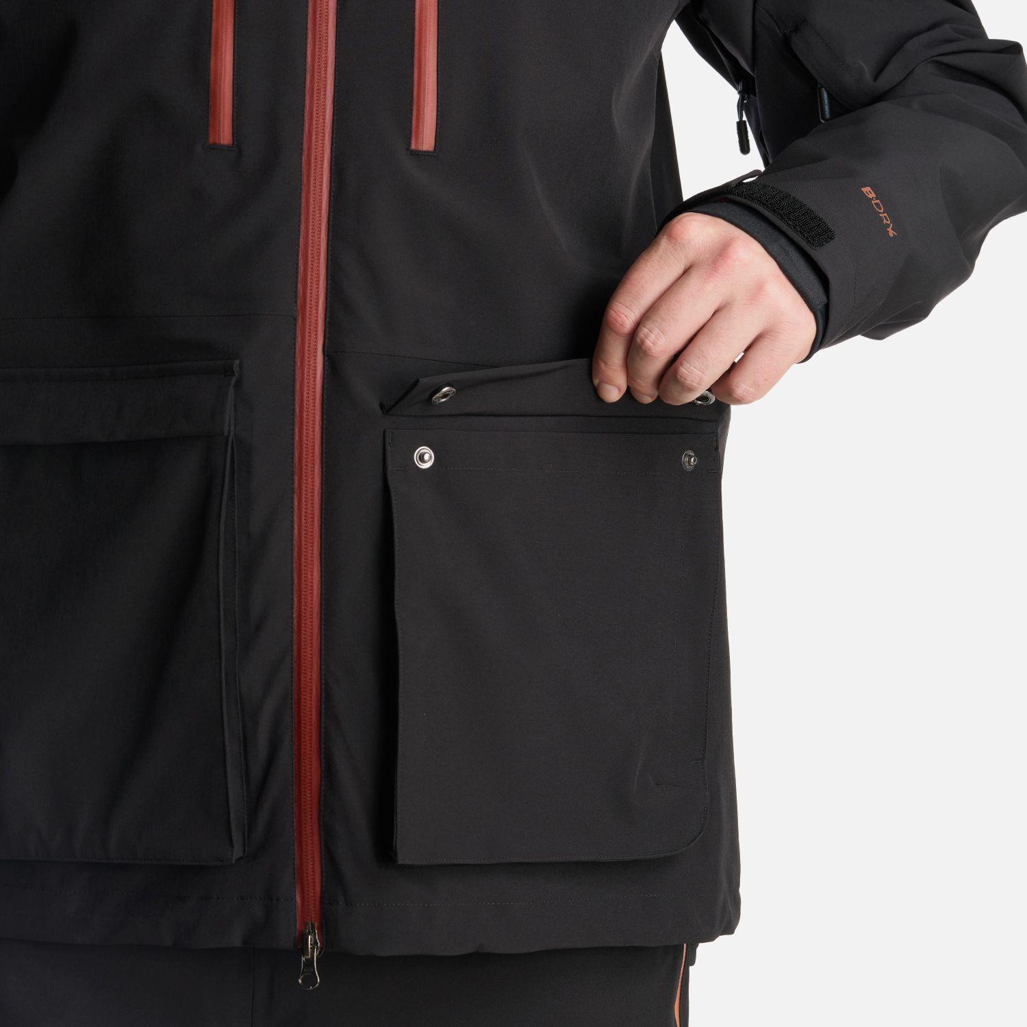 Chaqueta Hombre Viento Blanco Negro Haka Honu-8