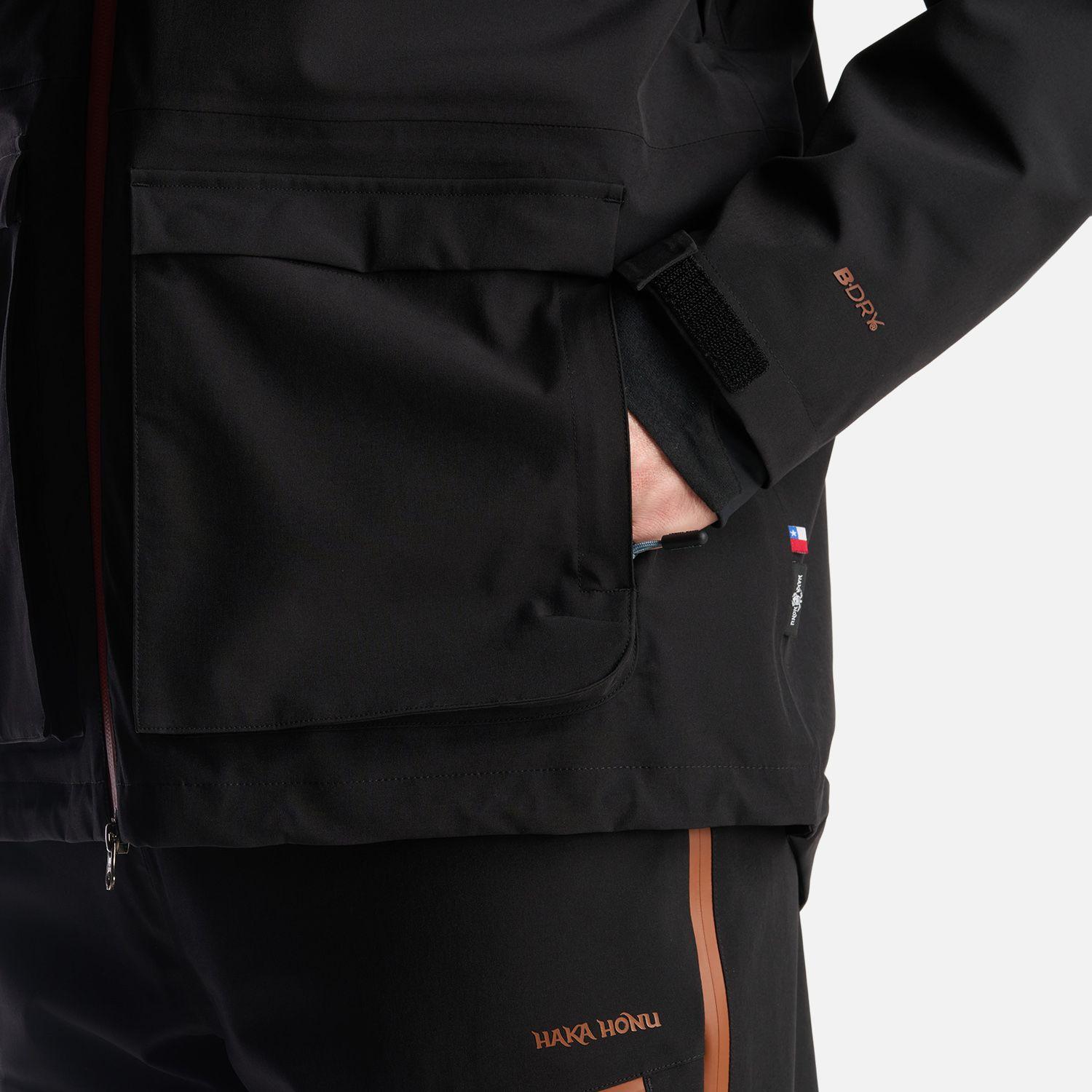 Chaqueta Hombre Viento Blanco Negro Haka Honu-9