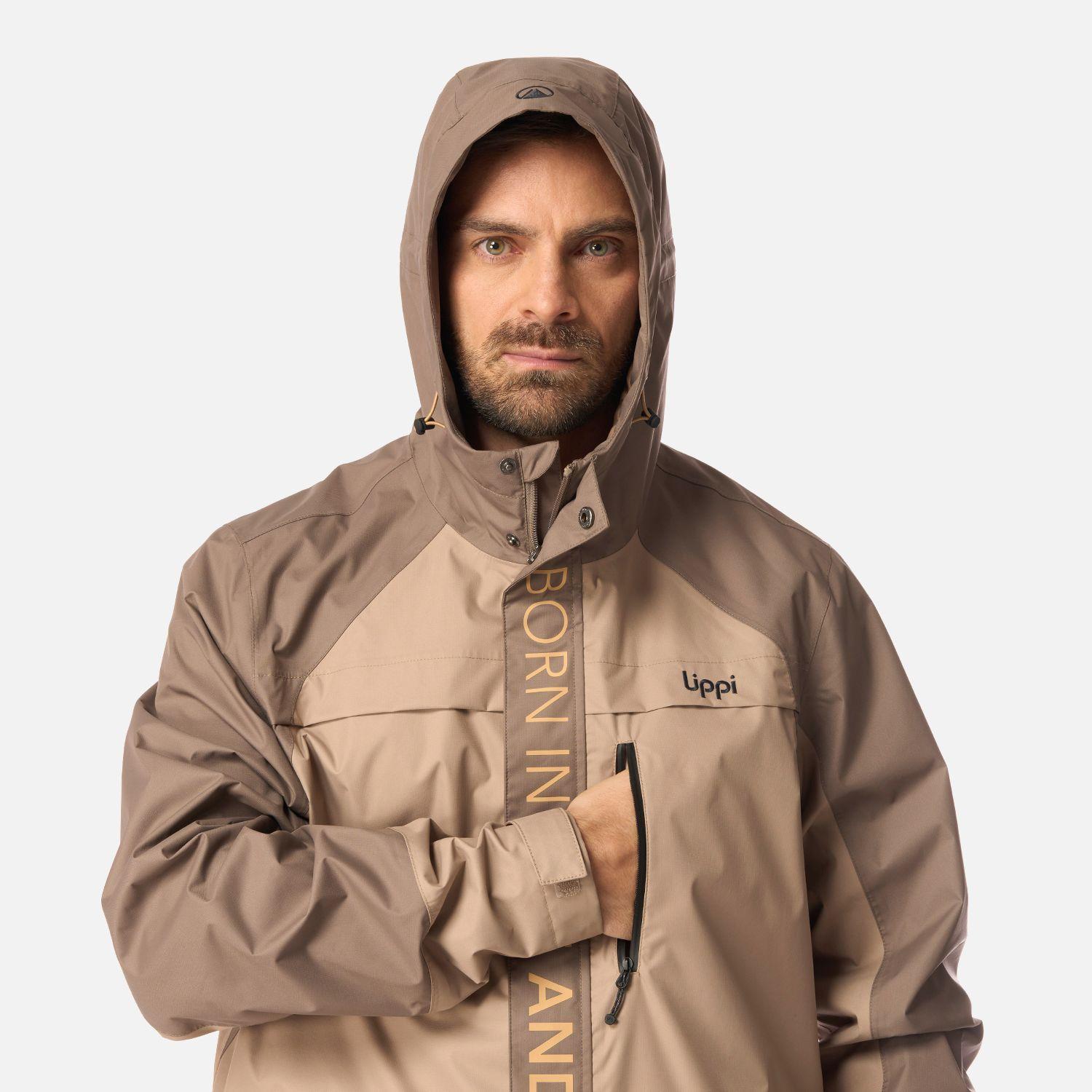 Chaqueta Hombre Streetwise B-Dry Hoody Jacket Cafe Lippi I26-3