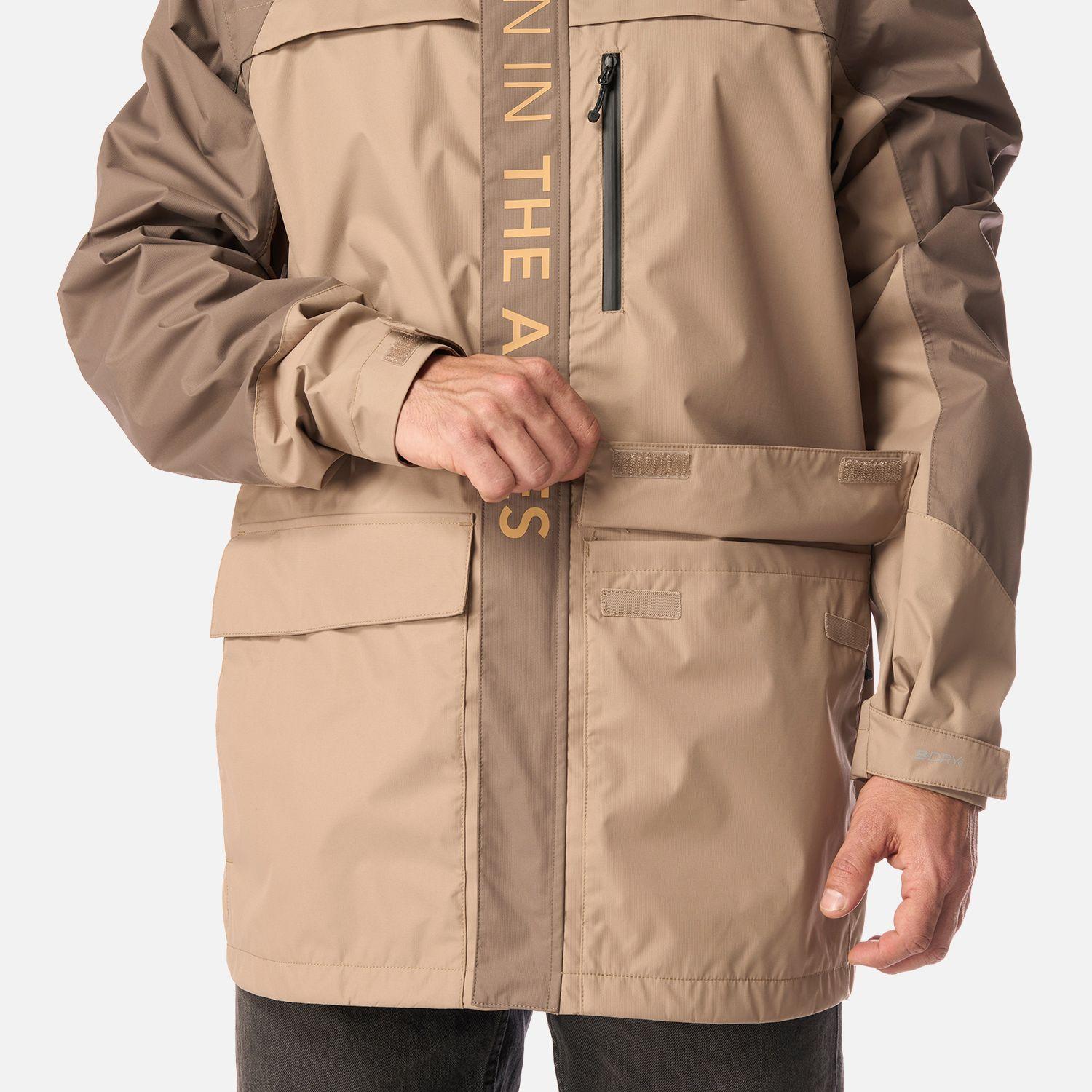 Chaqueta Hombre Streetwise B-Dry Hoody Jacket Cafe Lippi I26-4