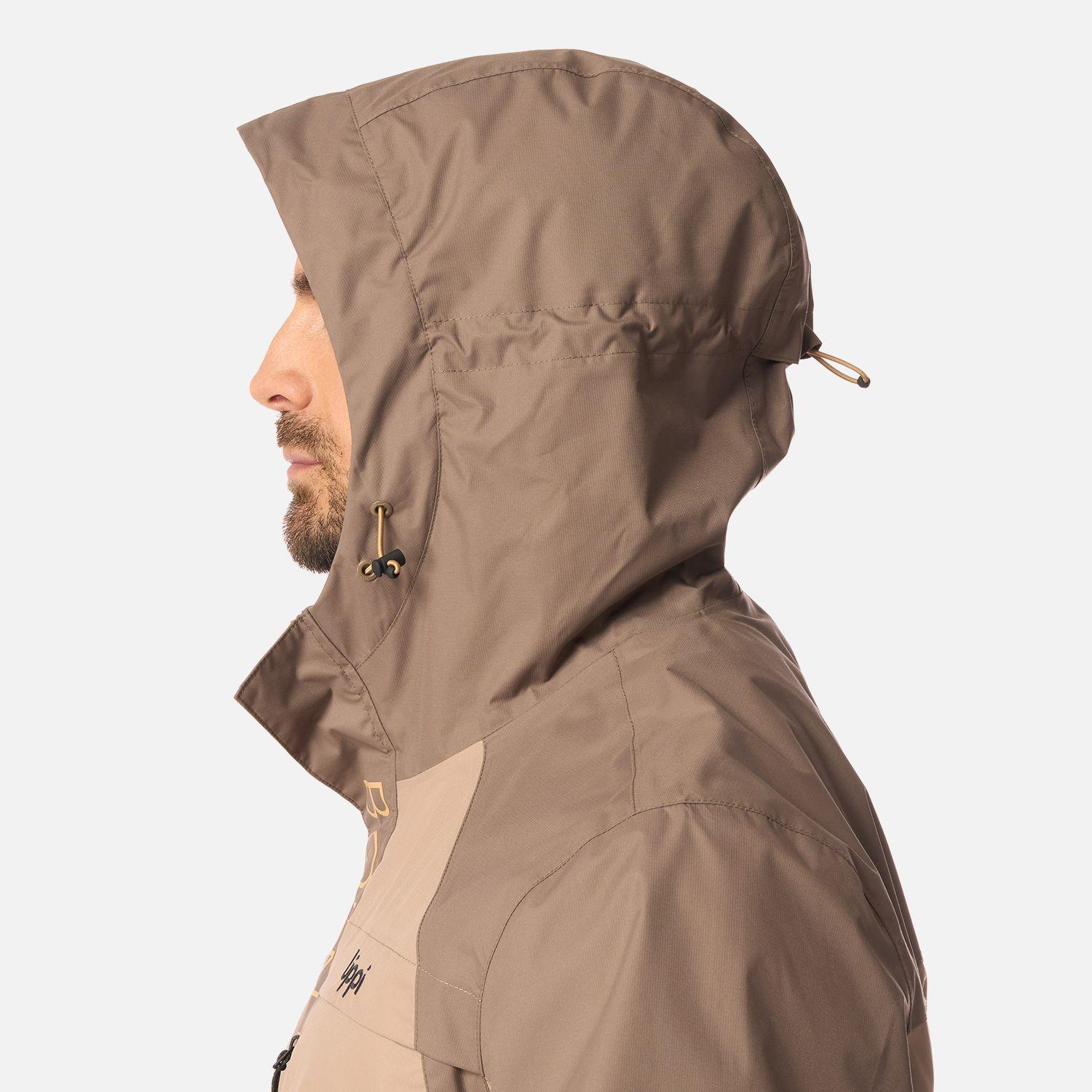 Chaqueta Hombre Streetwise B-Dry Hoody Jacket Cafe Lippi I26-6