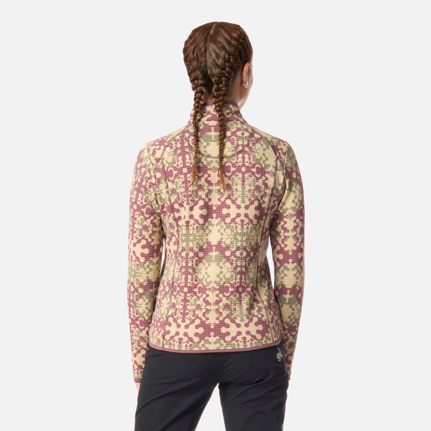 Polerón Mujer Taina Print Lila Haka Honu I26-2