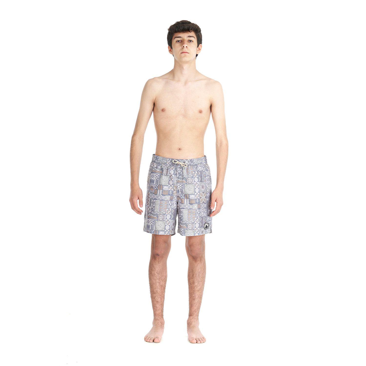 Traje de Baño Teen Boy Aqua Swimwear Print Arena Lippi-5