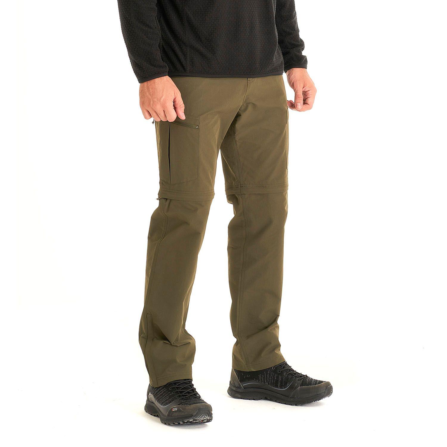 Pantalon Hombre Enduring Mix-2 Q-Dry Pants Verde Oliva Lippi I21-3