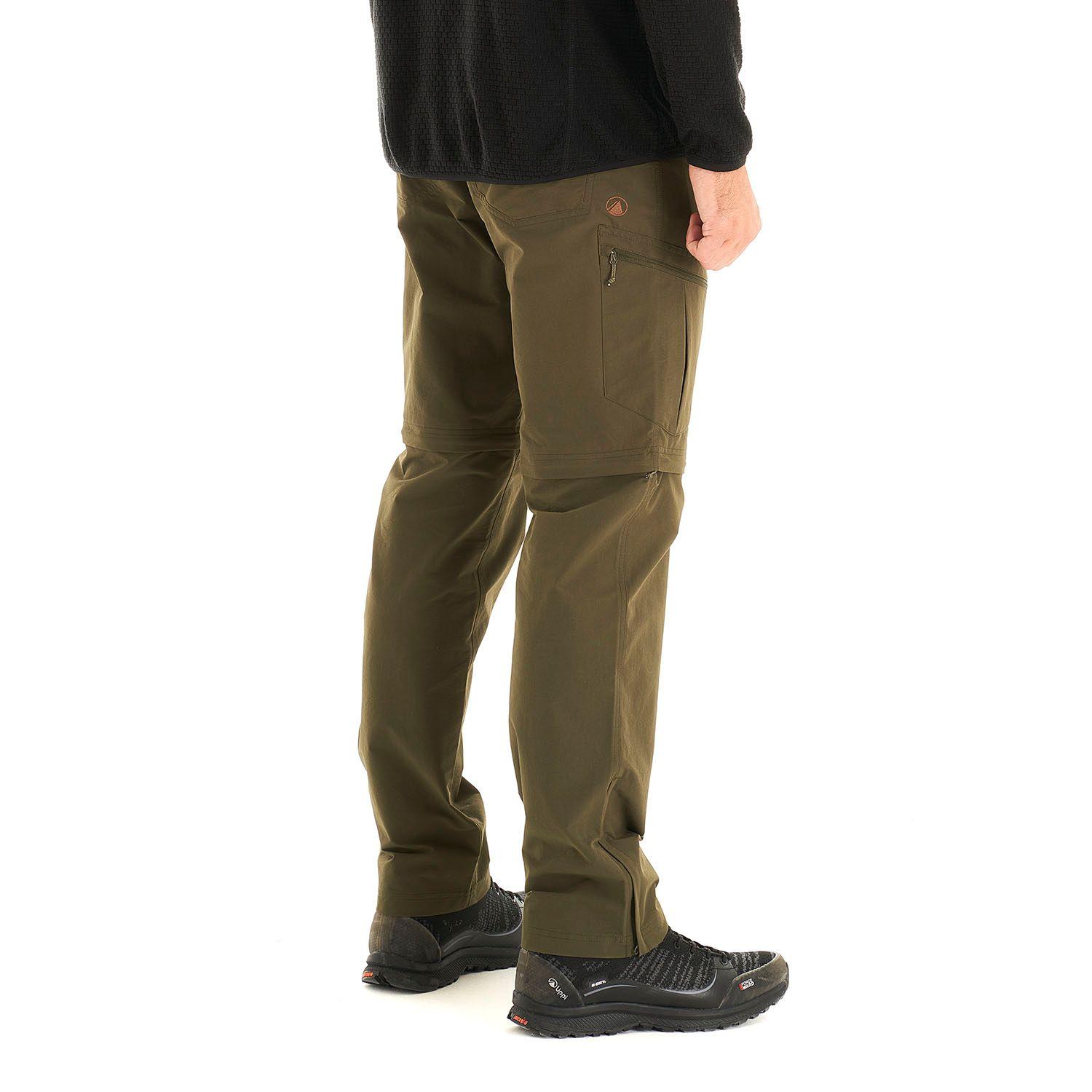Pantalon Hombre Enduring Mix-2 Q-Dry Pants Verde Oliva Lippi I21-5