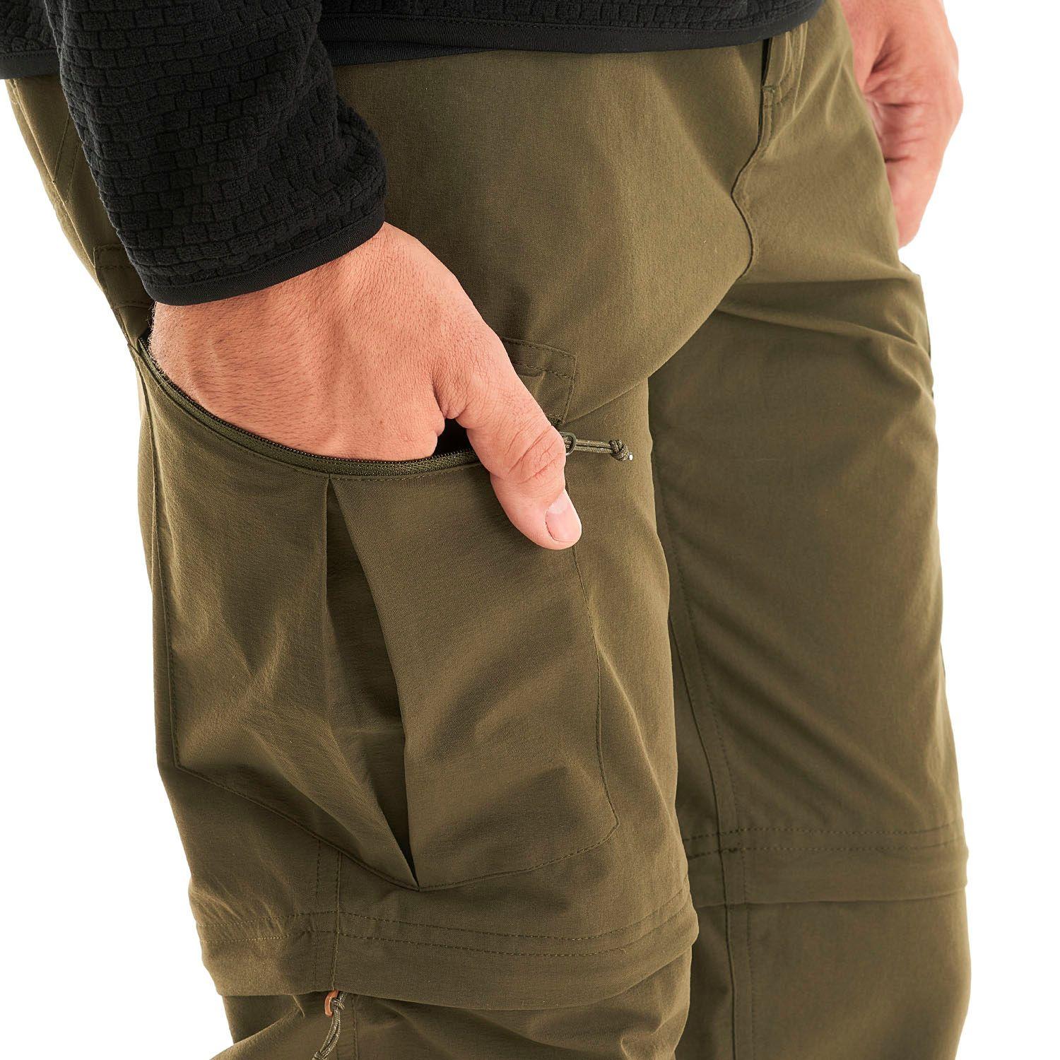 Pantalon Hombre Enduring Mix-2 Q-Dry Pants Verde Oliva Lippi I21-8