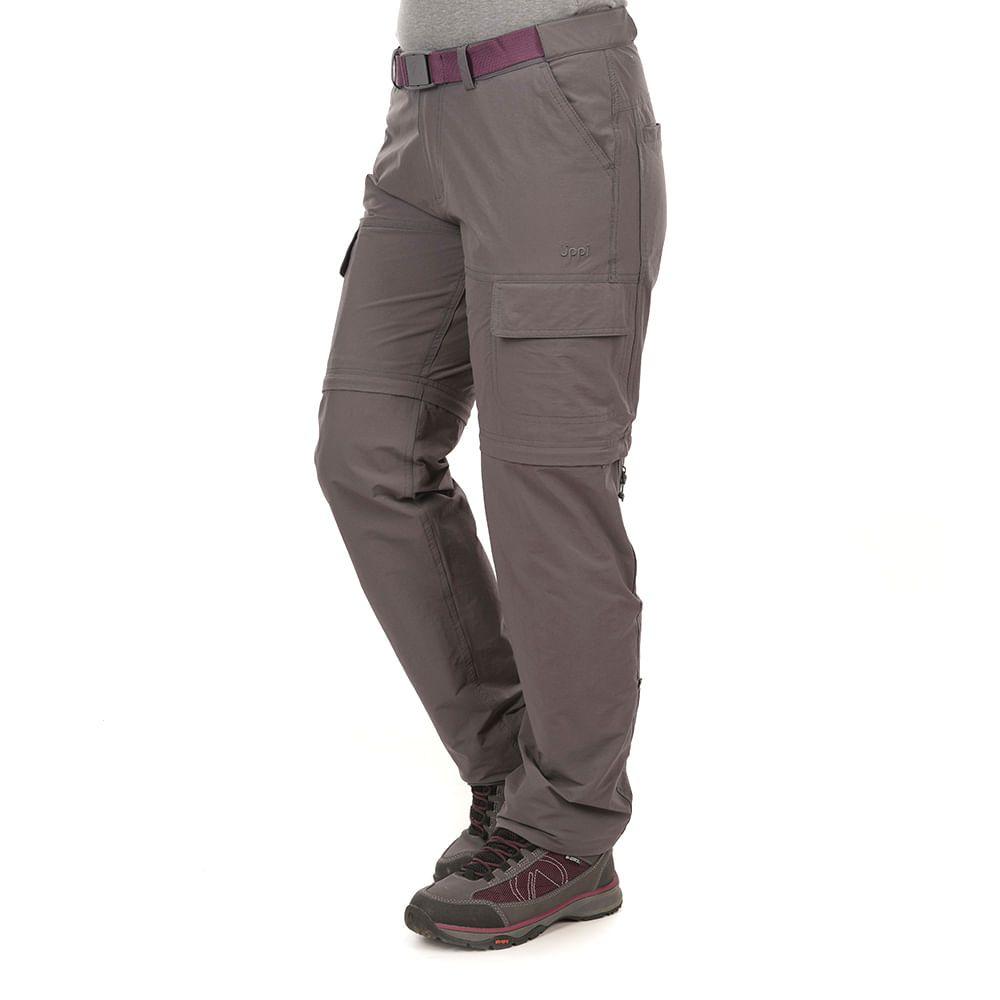 Pantalon Mujer Rampur Mix-2 Q-Dry Pants Negro Lippi V19-1