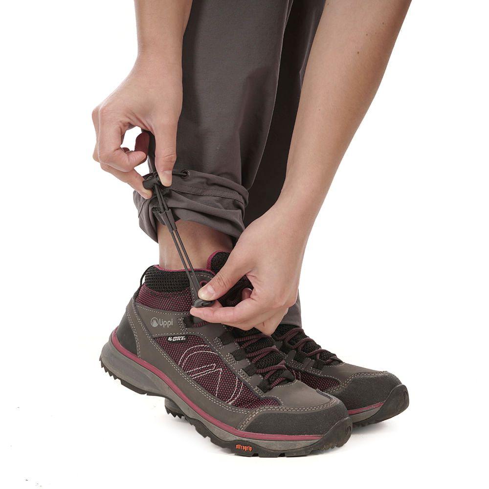 Pantalon Mujer Rampur Mix-2 Q-Dry Pants Negro Lippi V19-4