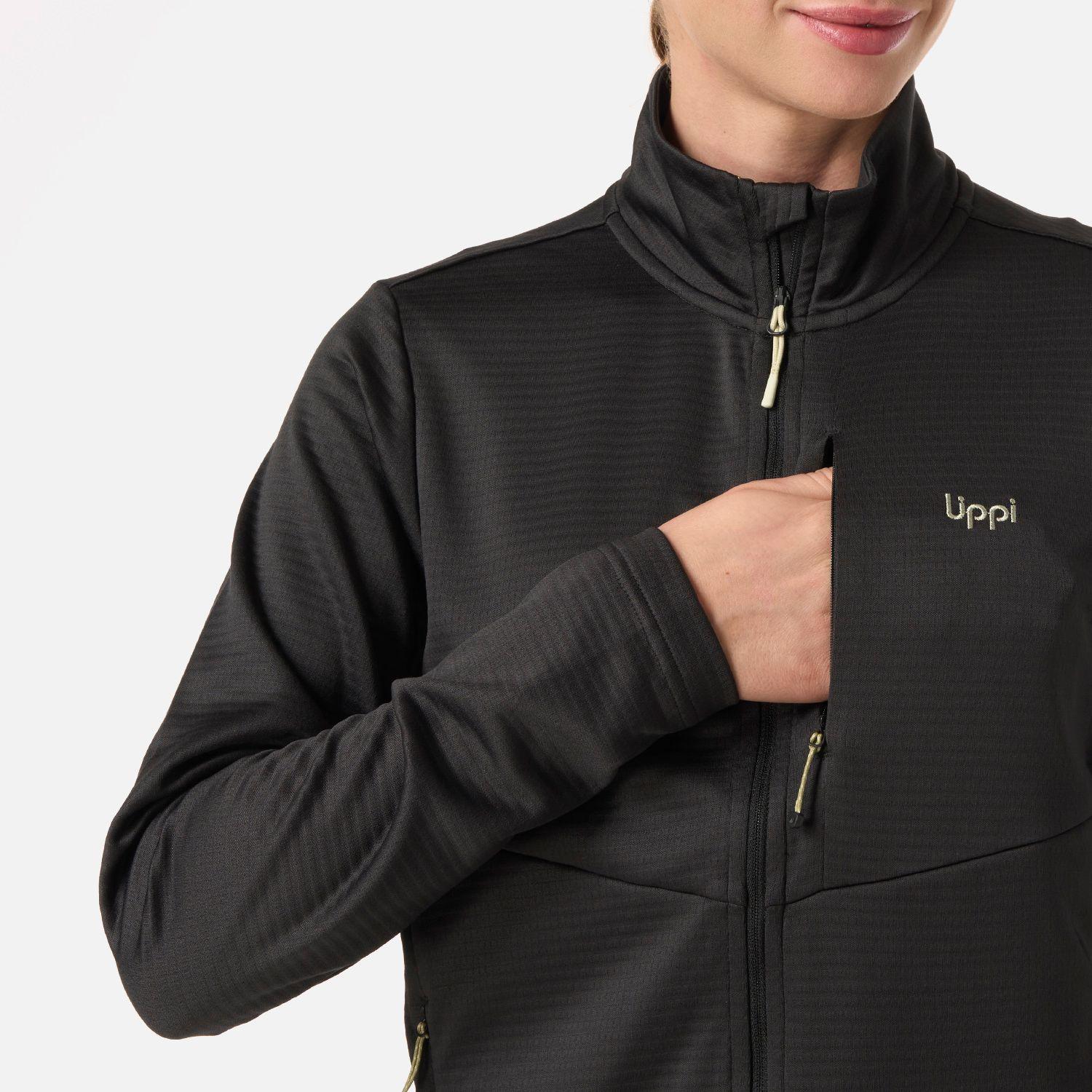 Polerón Mujer Numan Nano-F Jacket Negro Lippi V26-3