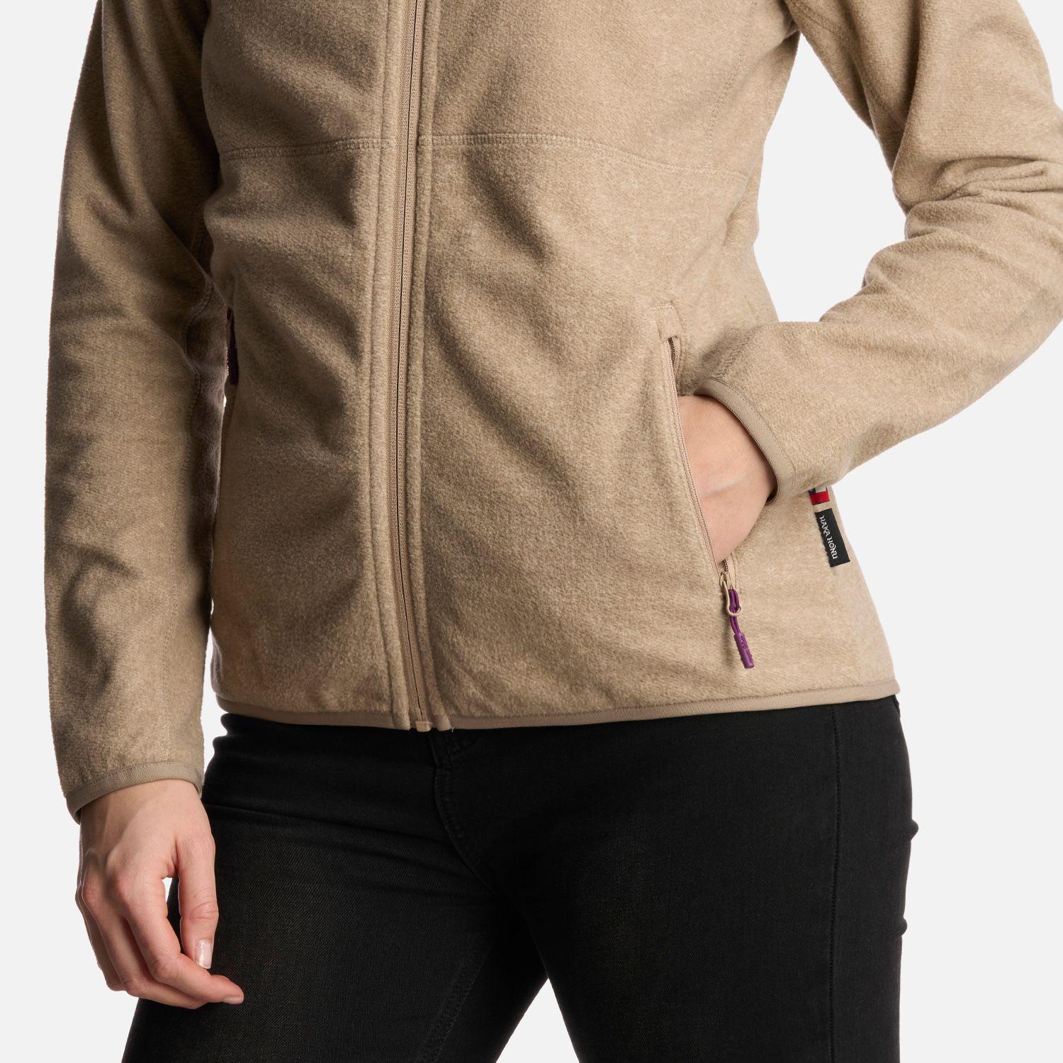 Polerón Mujer Tokerau Pro Taupe Haka Honu V25-3
