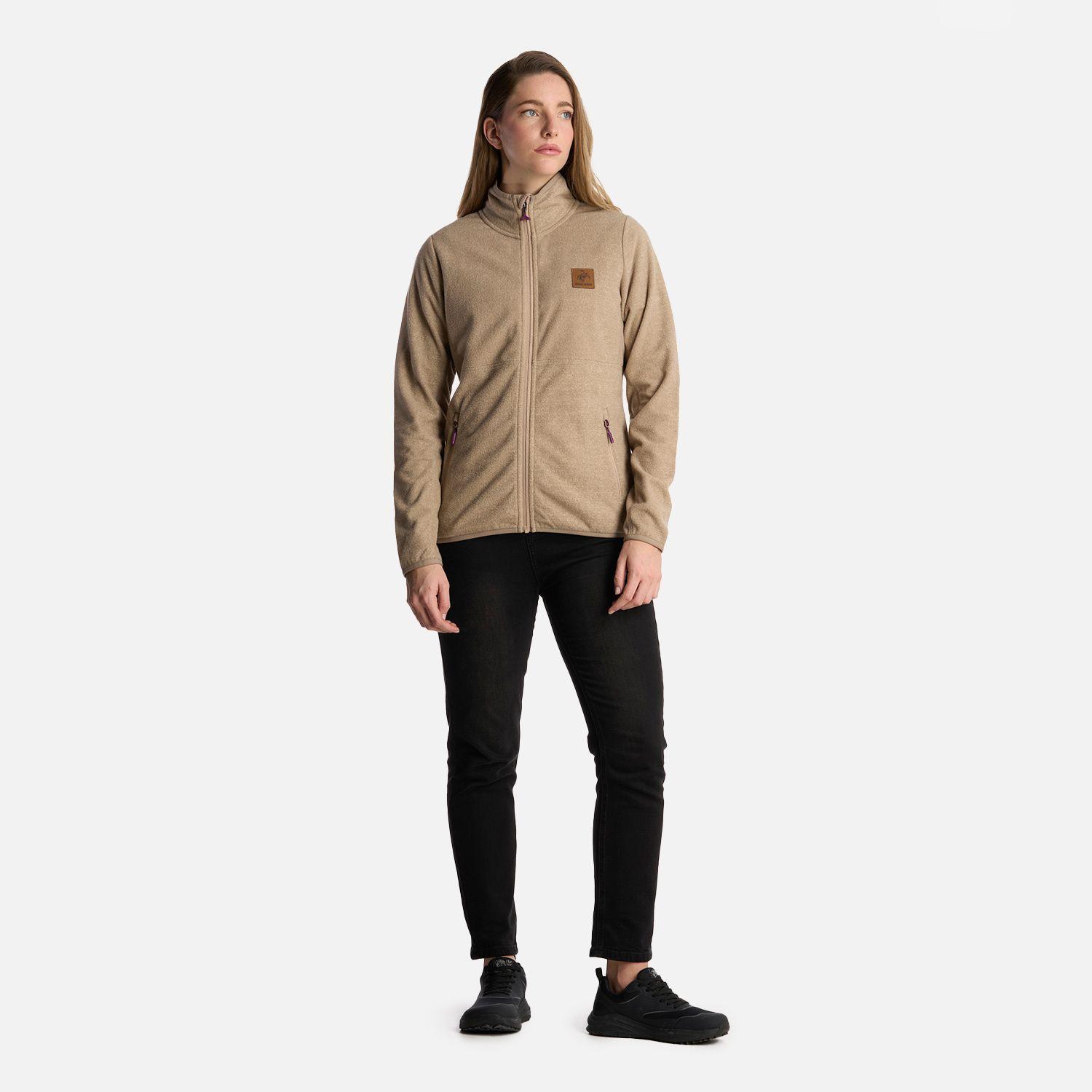 Polerón Mujer Tokerau Pro Taupe Haka Honu V25-5