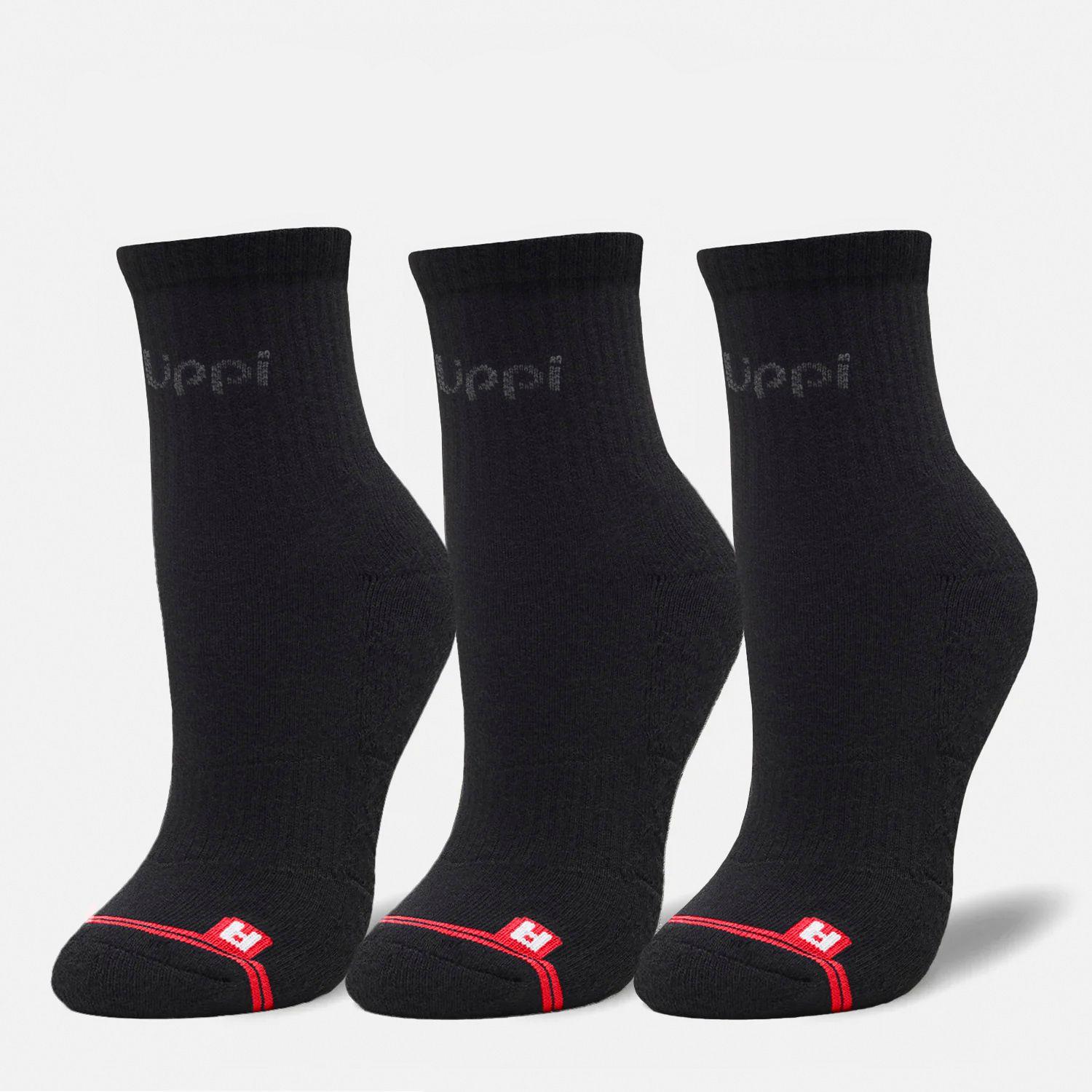 Calcetín Logo Lippi Pack Short Negro Lippi I25-0