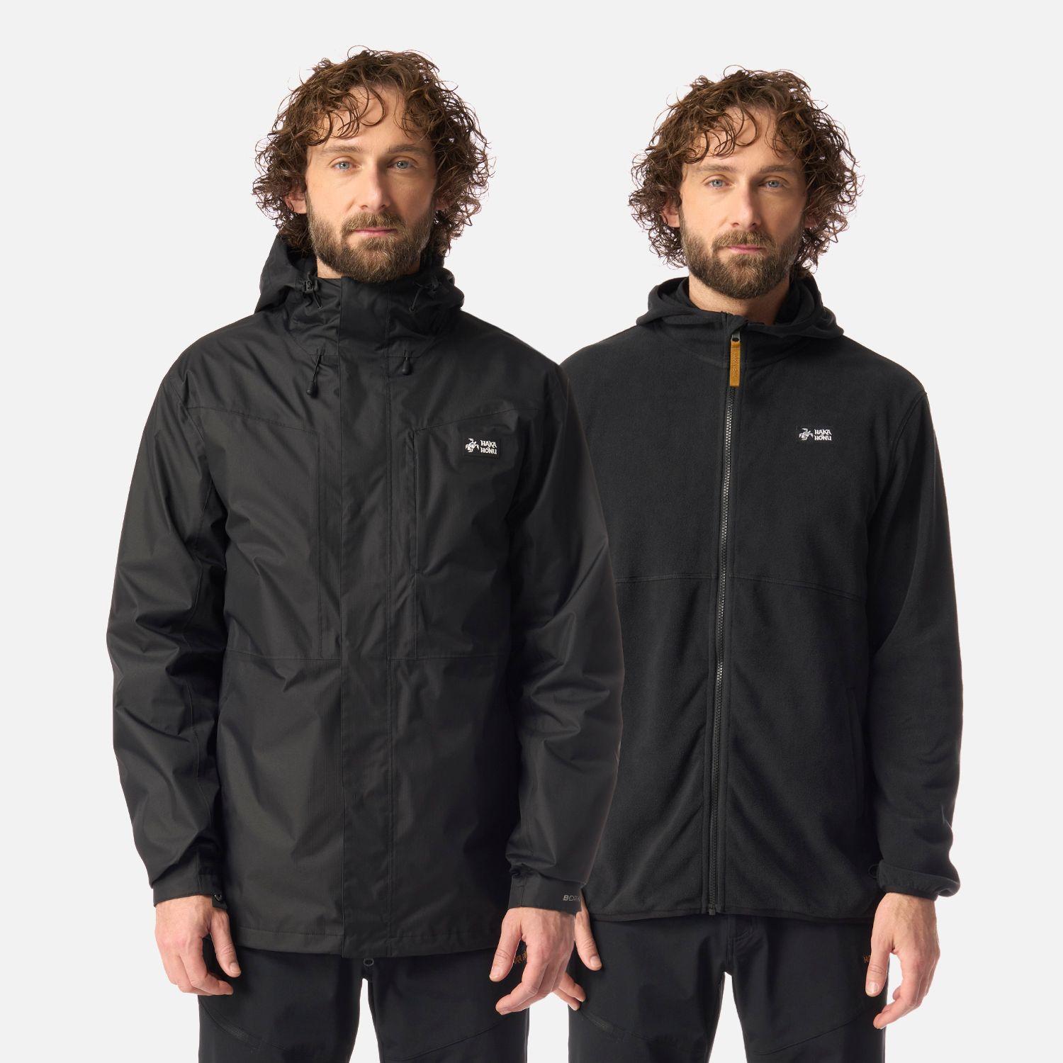 Chaqueta Hombre Corteza Negro Haka Honu I26-0