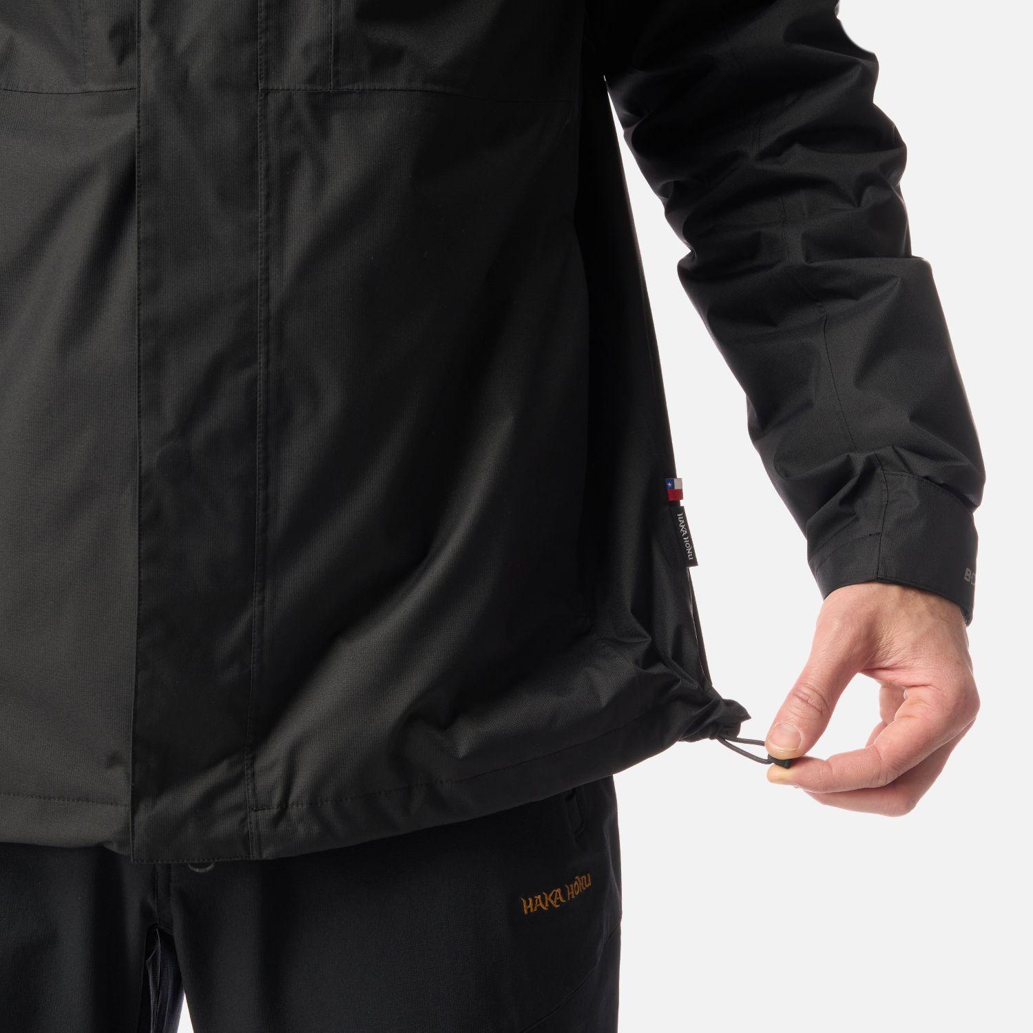 Chaqueta Hombre Corteza Negro Haka Honu I26-4