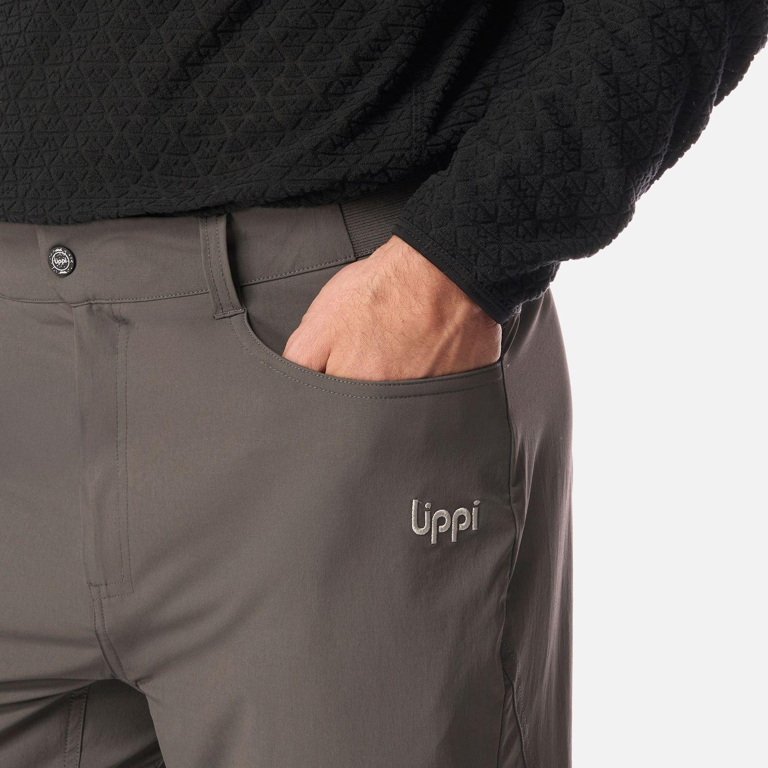 Pantalón Hombre Lennox Q-Dry Mix-2 Pants Grafito Lippi I26-3