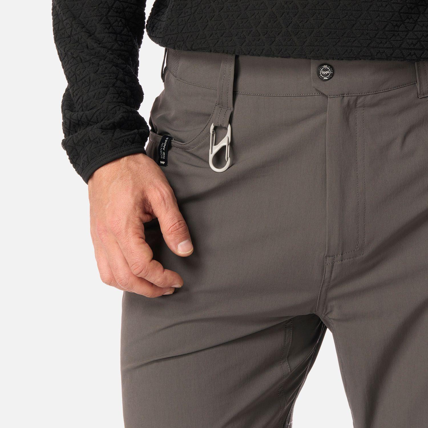 Pantalón Hombre Lennox Q-Dry Mix-2 Pants Grafito Lippi I26-4