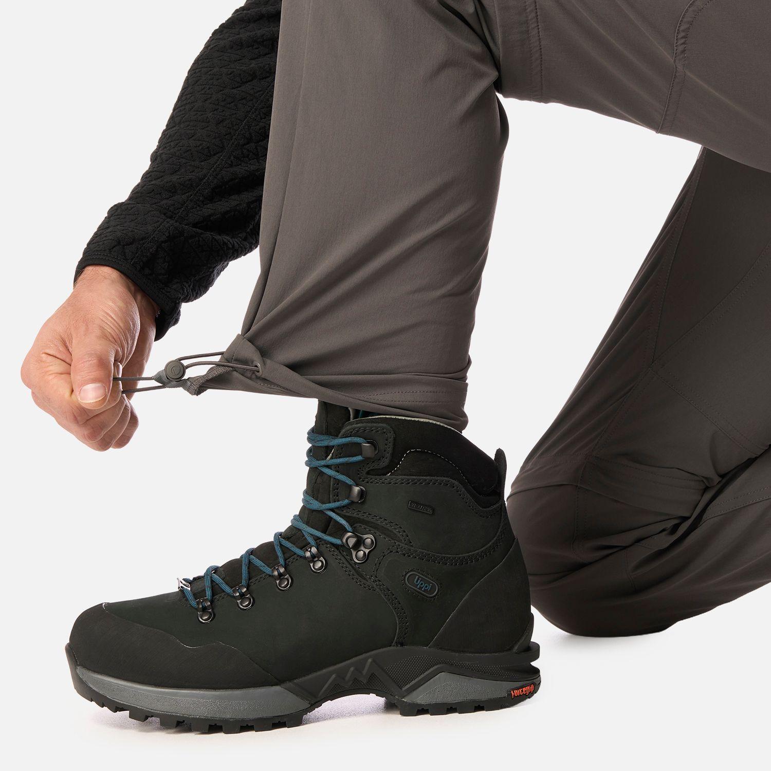 Pantalón Hombre Lennox Q-Dry Mix-2 Pants Grafito Lippi I26-6