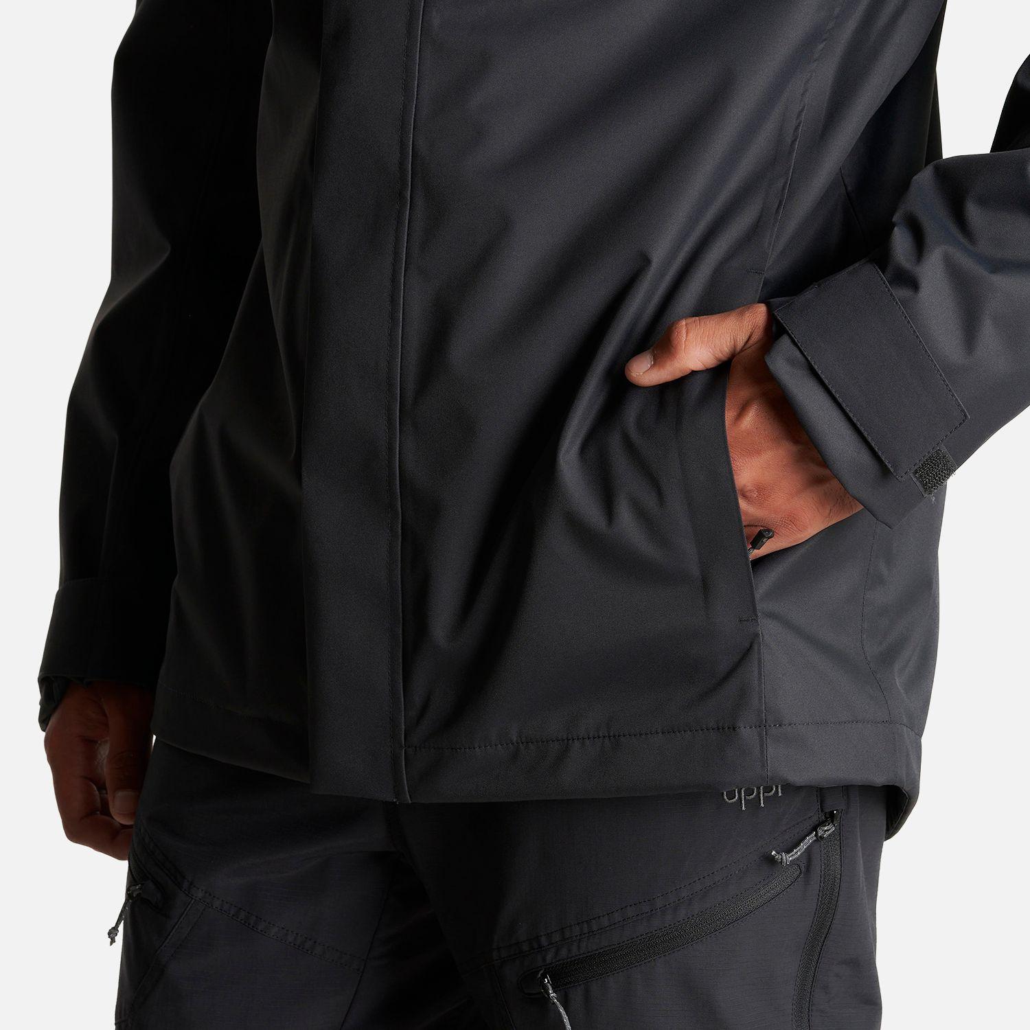 Chaqueta Hombre Tres Cruces Fusion-3 Hoody Jacket Negro Lippi-8