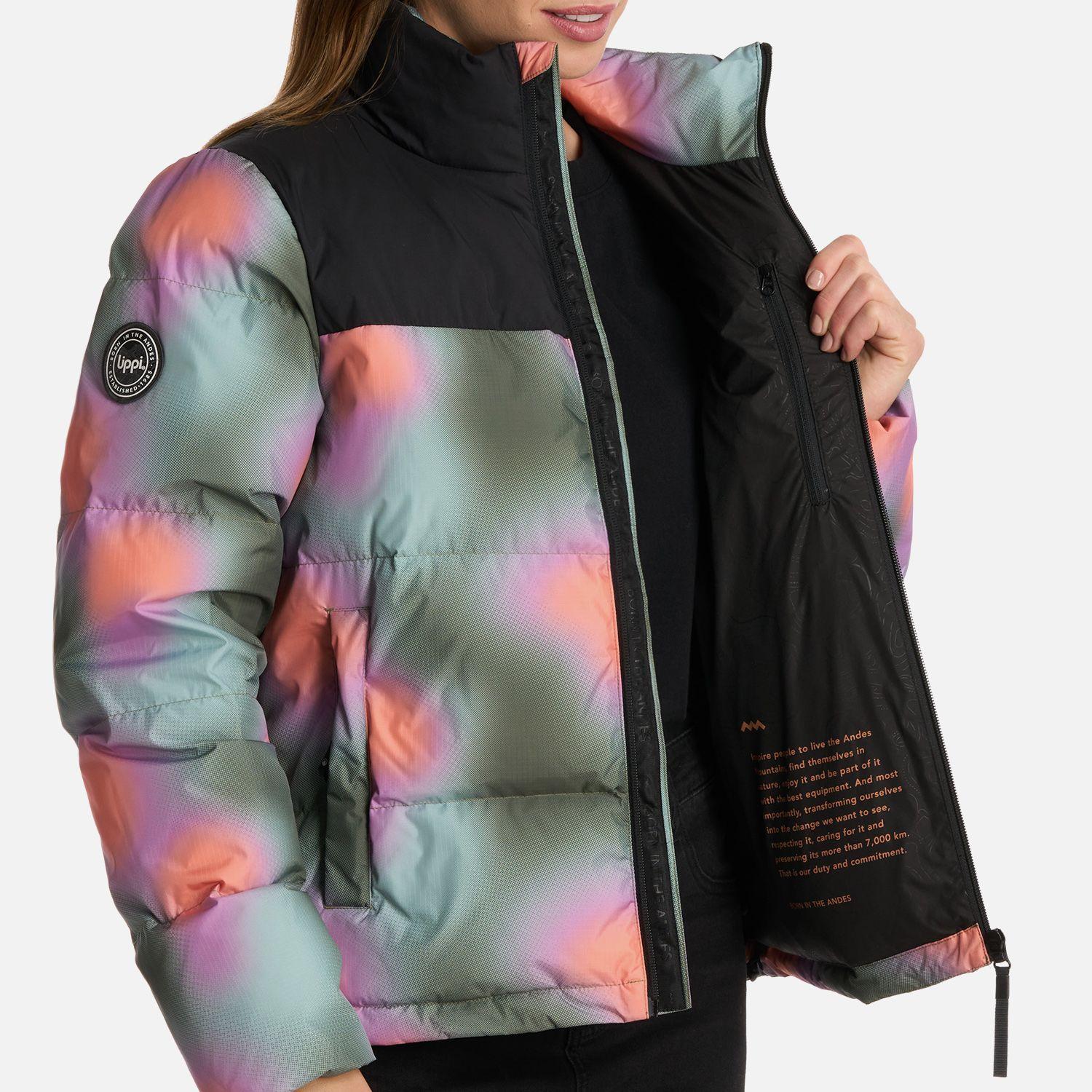 Chaqueta Mujer Urban Down Jacket Print Damasco Lippi I25-6