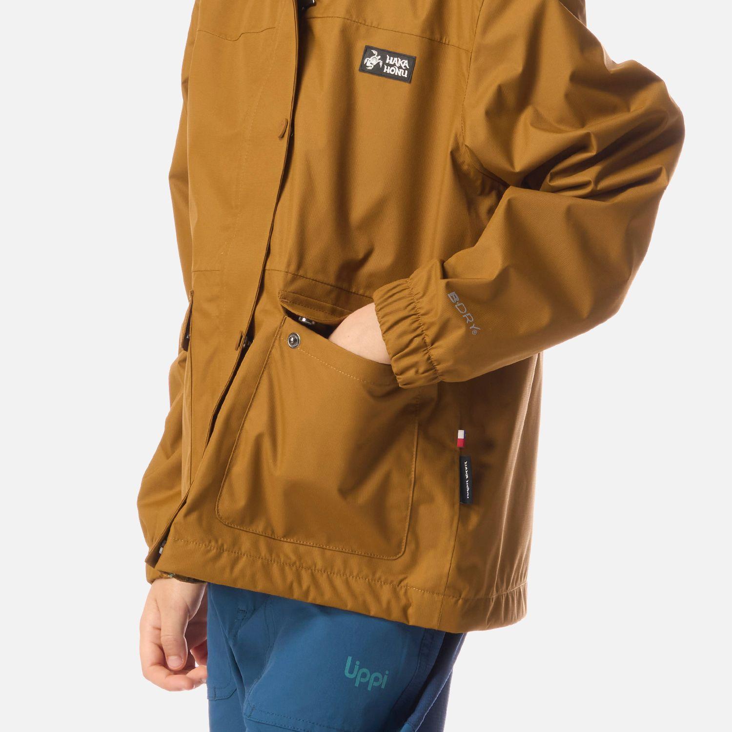 Chaqueta Niño Mini Kauai Mostaza Oscuro Haka Honu I26-3